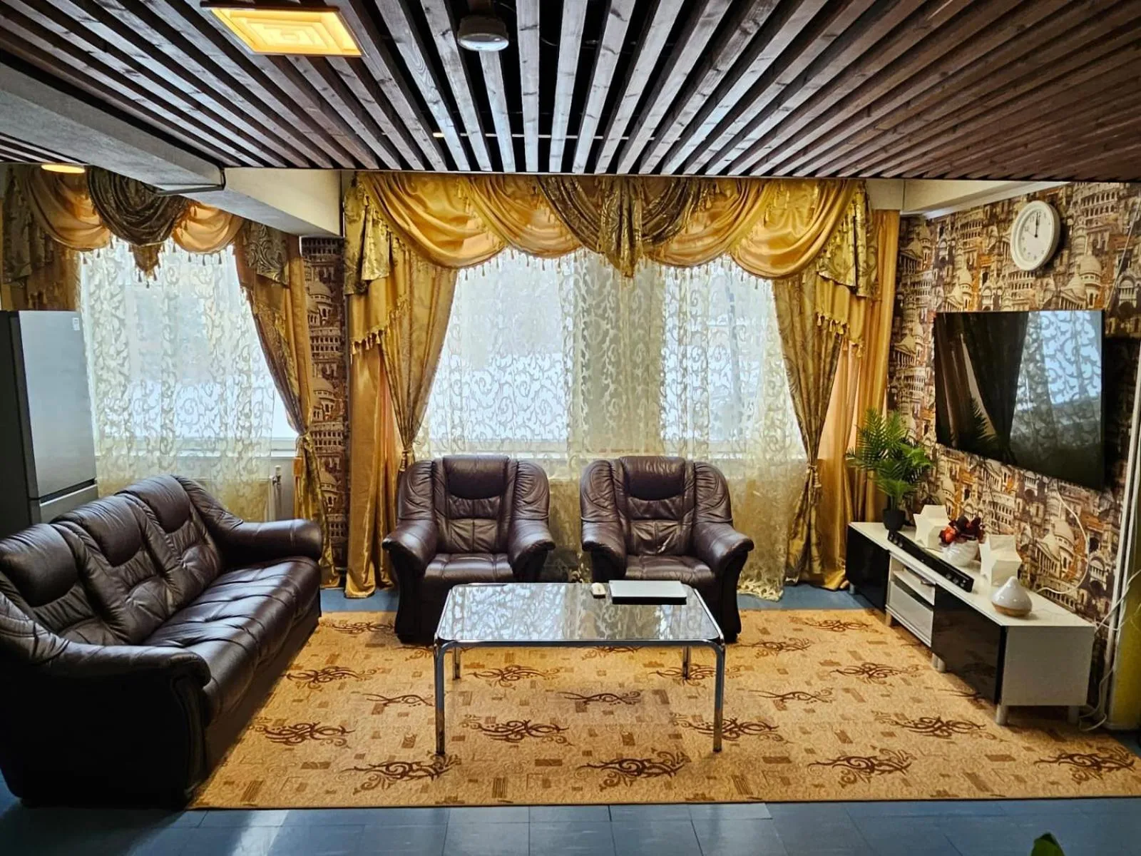 Living room in Hotel Ilomantsi North Star