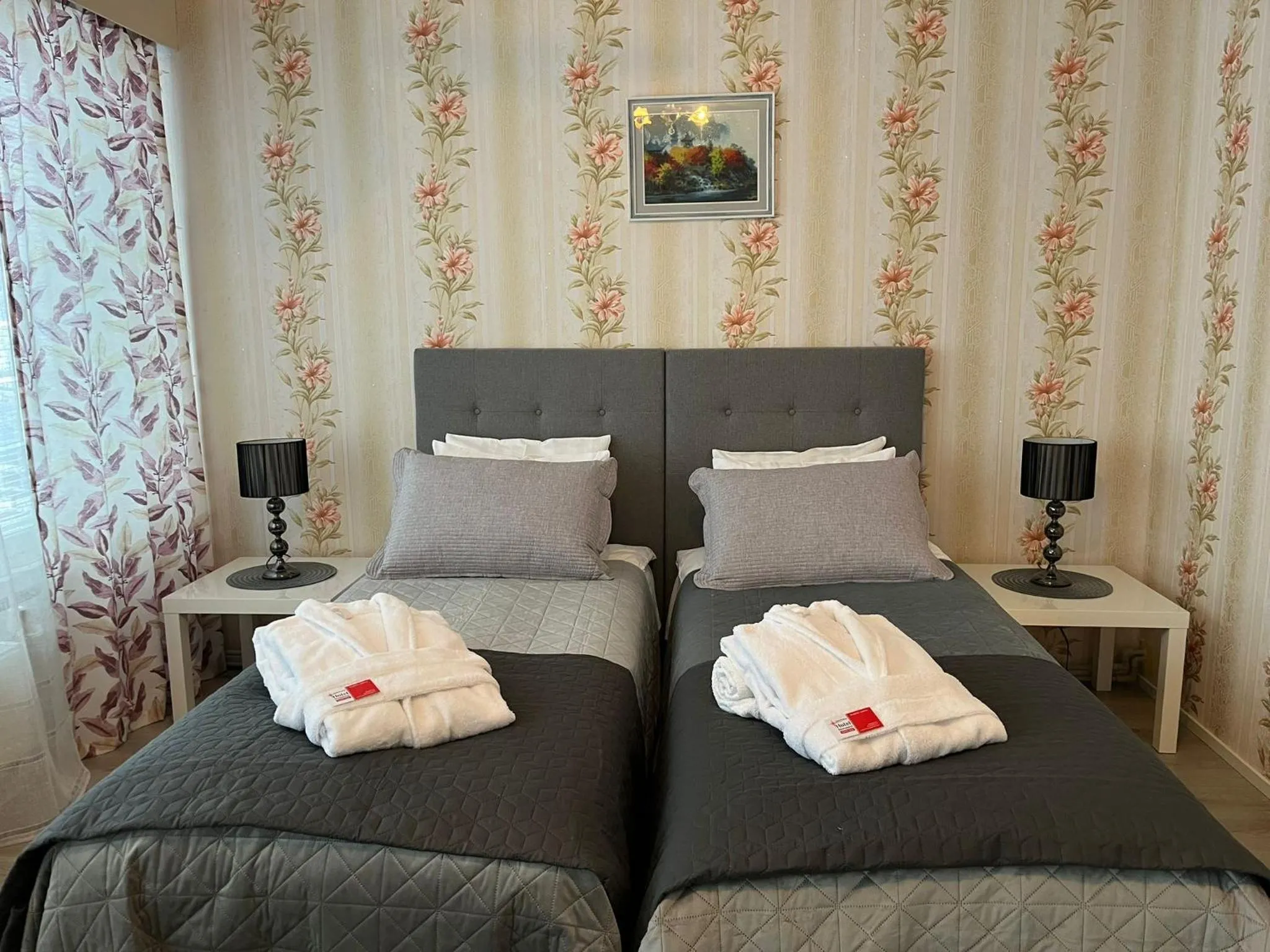 Bed in Hotel Ilomantsi North Star