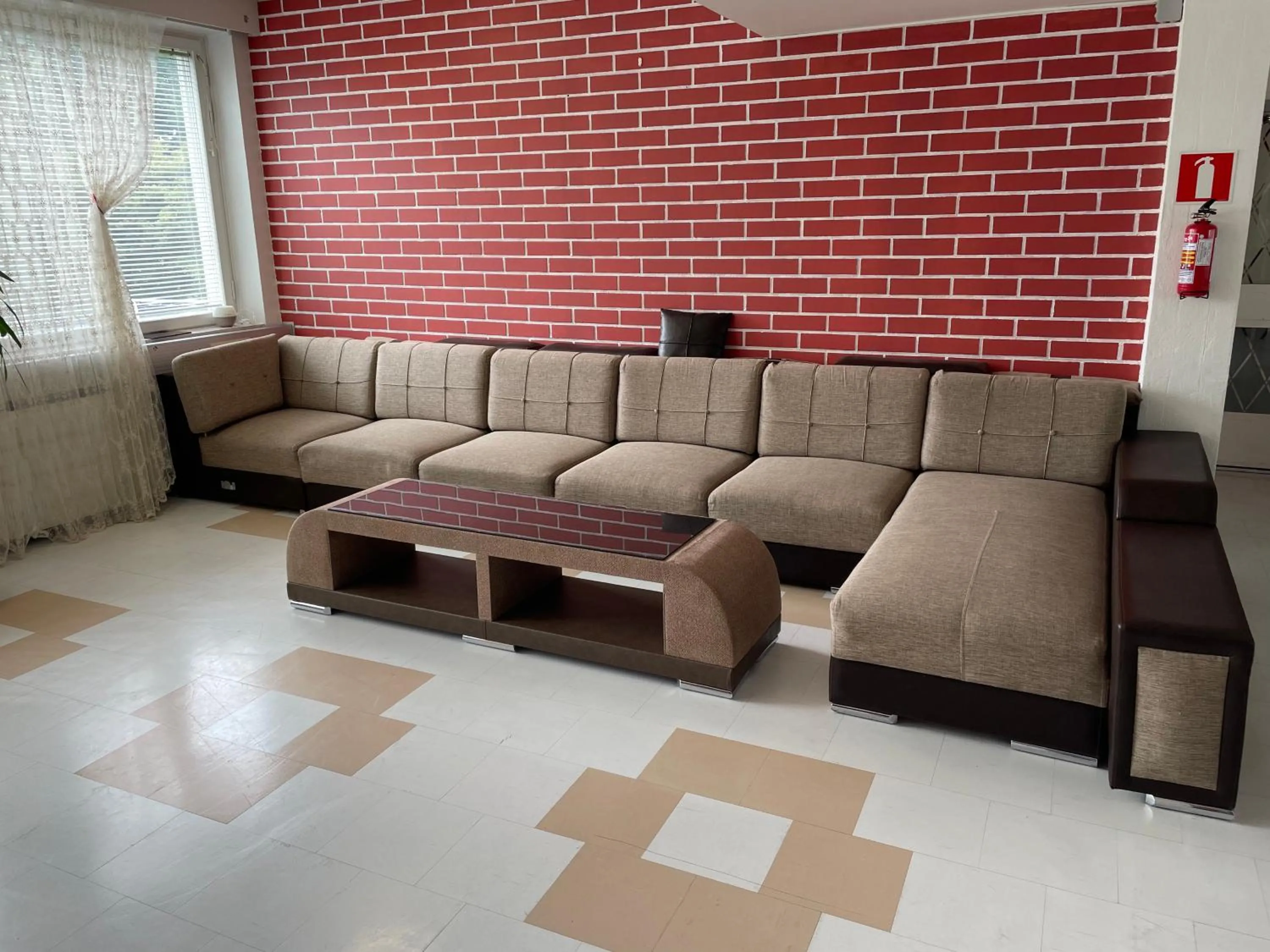 Seating area in Hotel Ilomantsi North Star