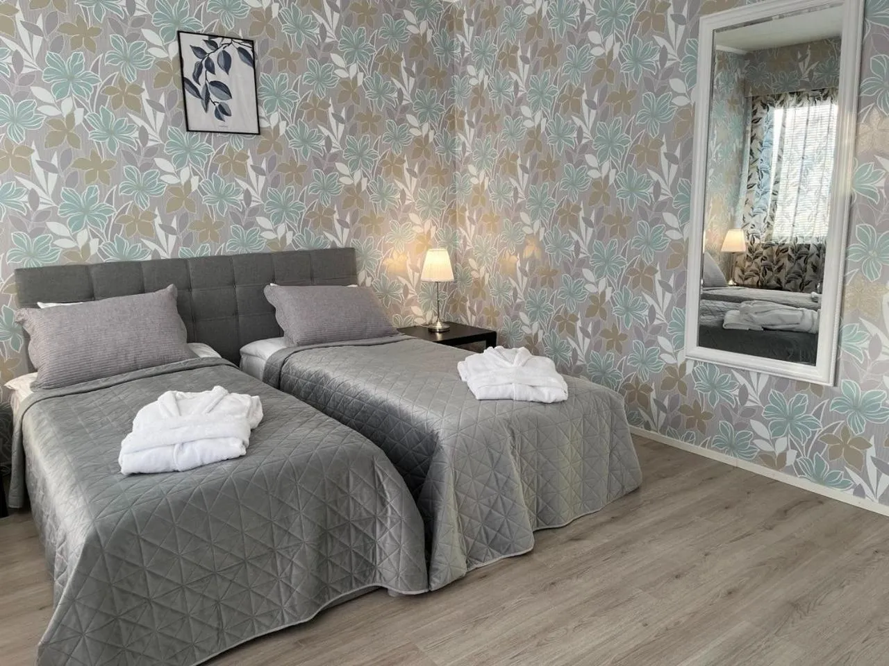 Bed in Hotel Ilomantsi North Star