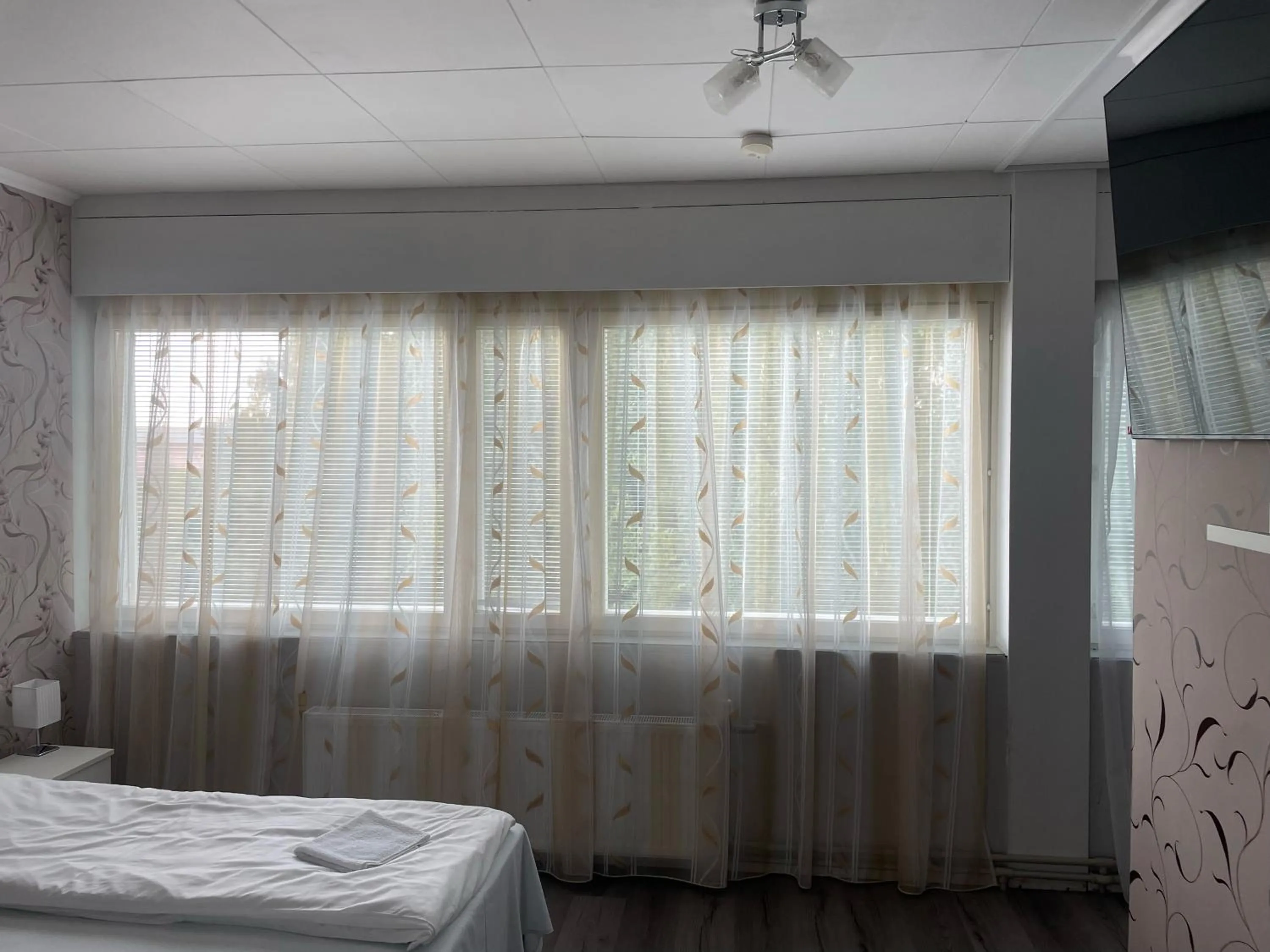 Bed in Hotel Ilomantsi North Star