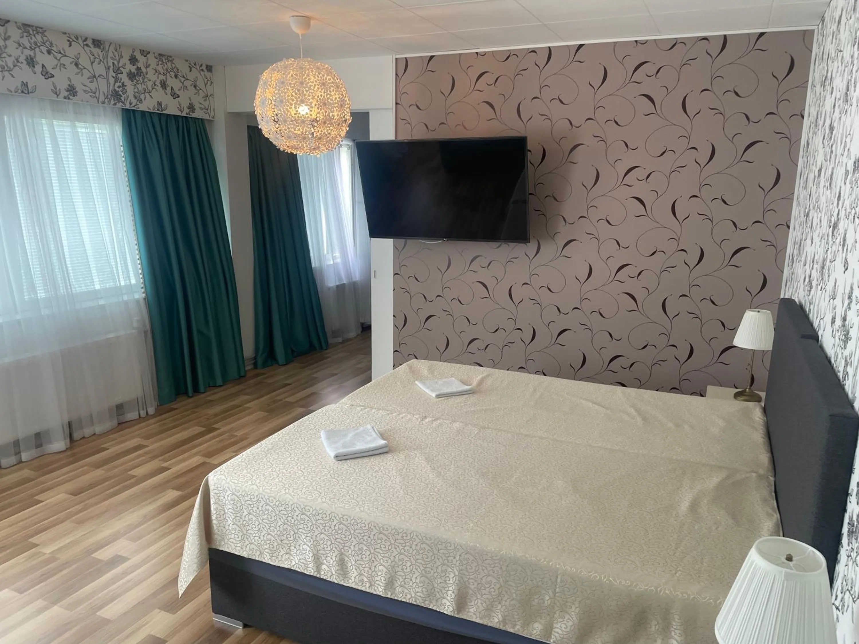 Bed in Hotel Ilomantsi North Star