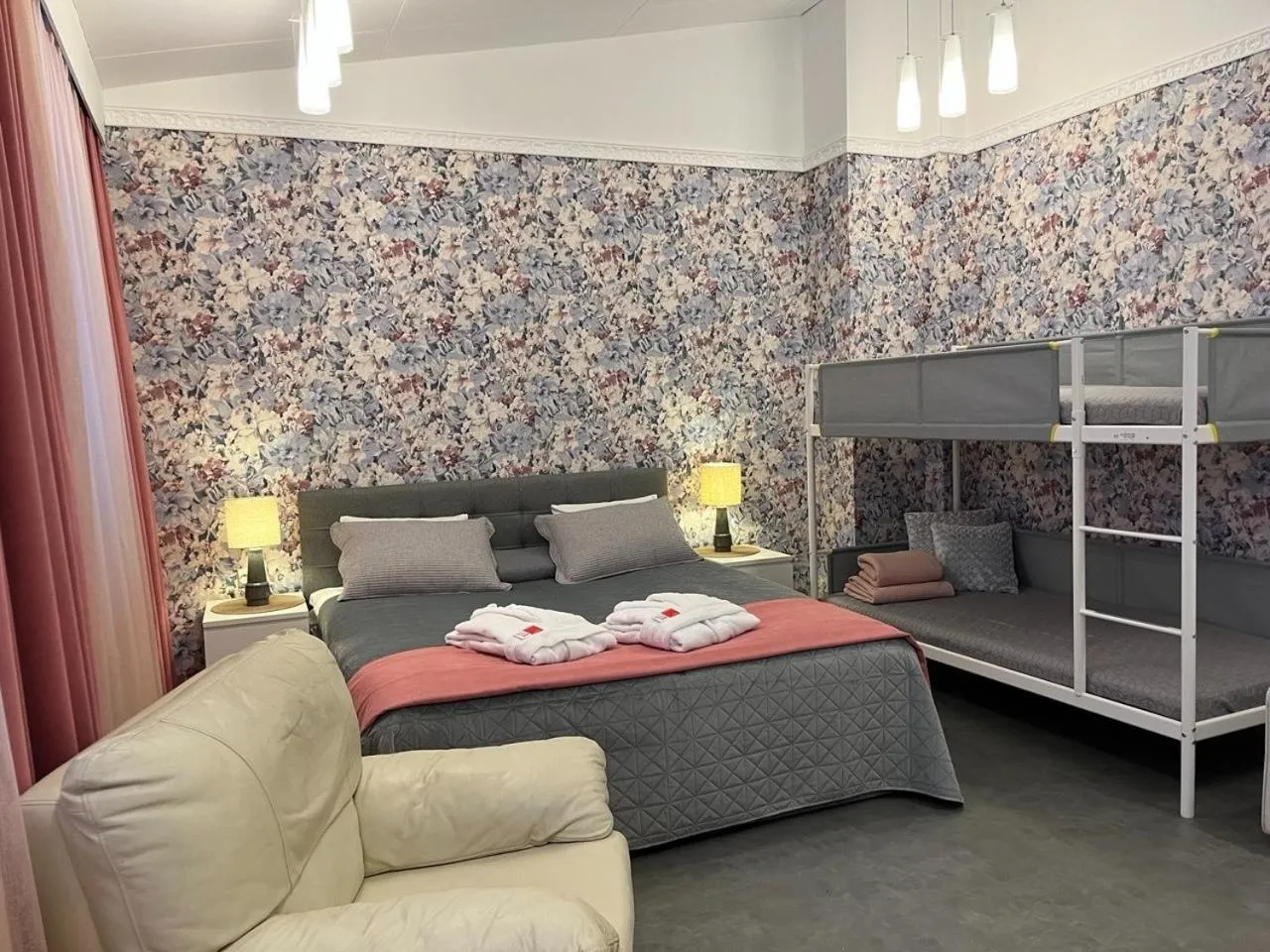 Bed in Hotel Ilomantsi North Star