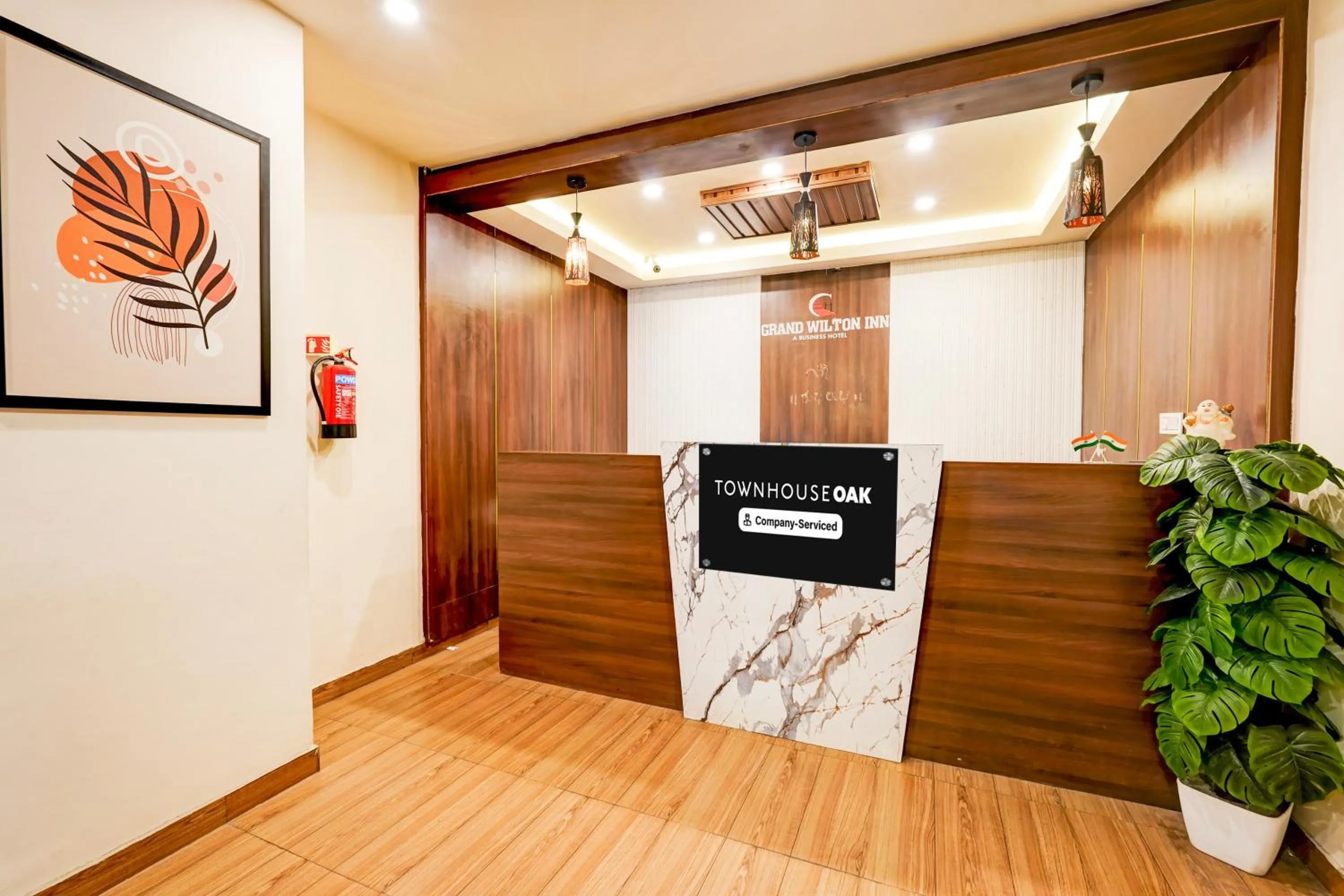 Lobby or reception in Super Townhouse Oak Mahadevapura Opposite Phoenix Mall Formerly Grand Wilton Inn