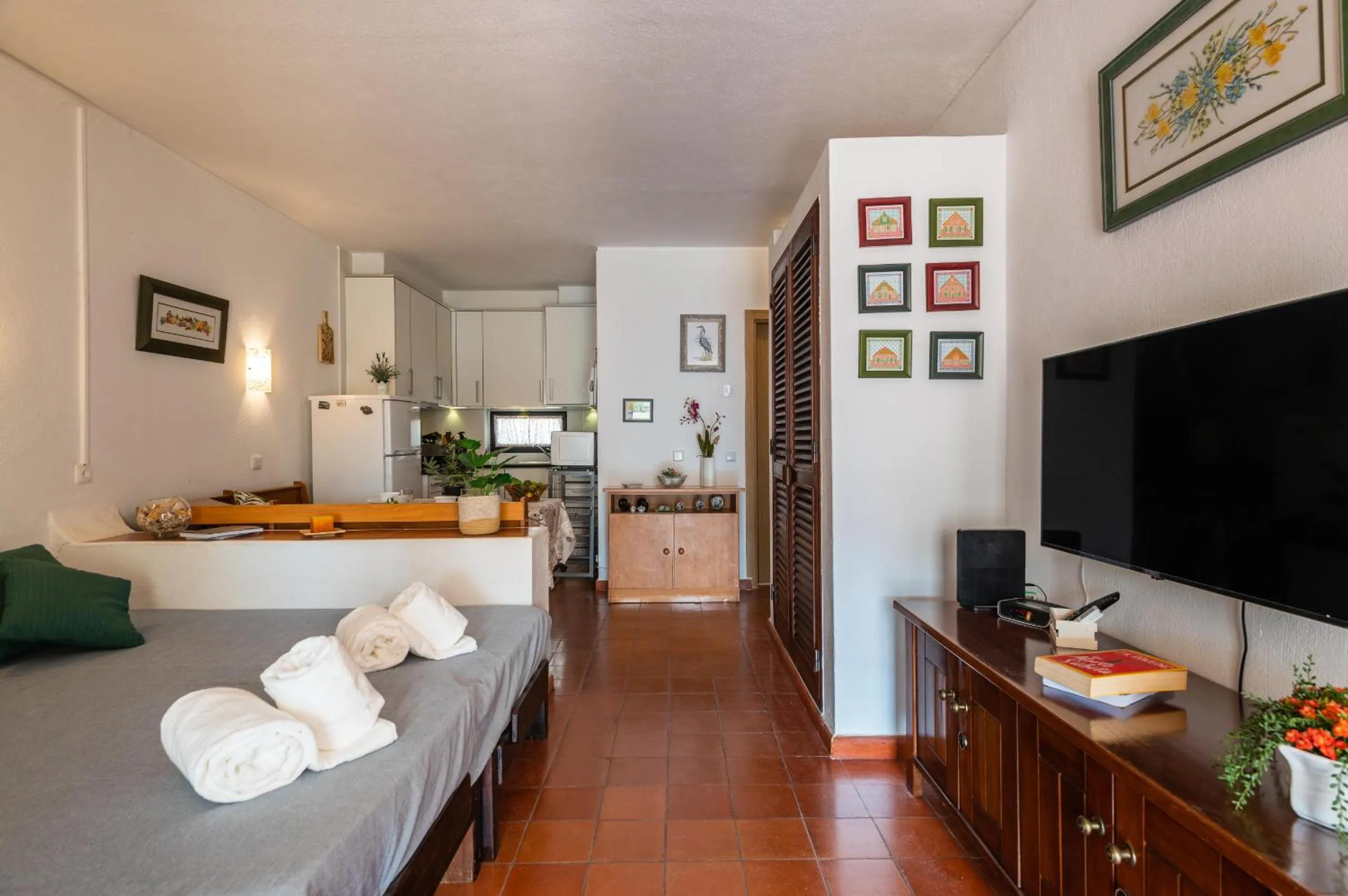 Bed in Albufeira Jardim Sun Deck Studio