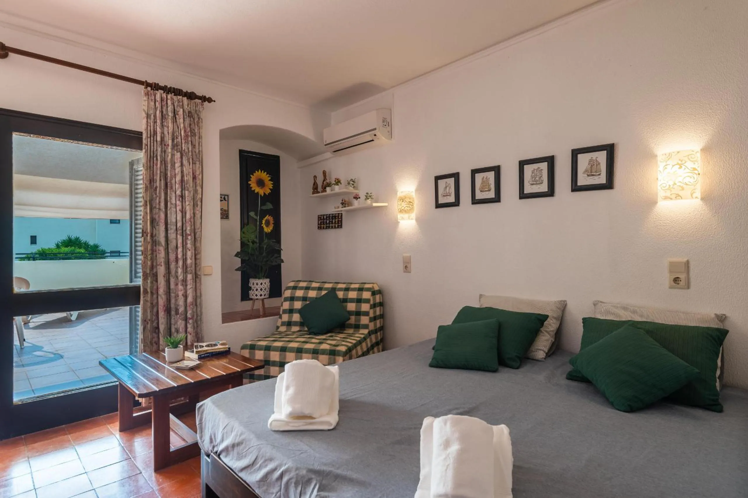 Bed in Albufeira Jardim Sun Deck Studio