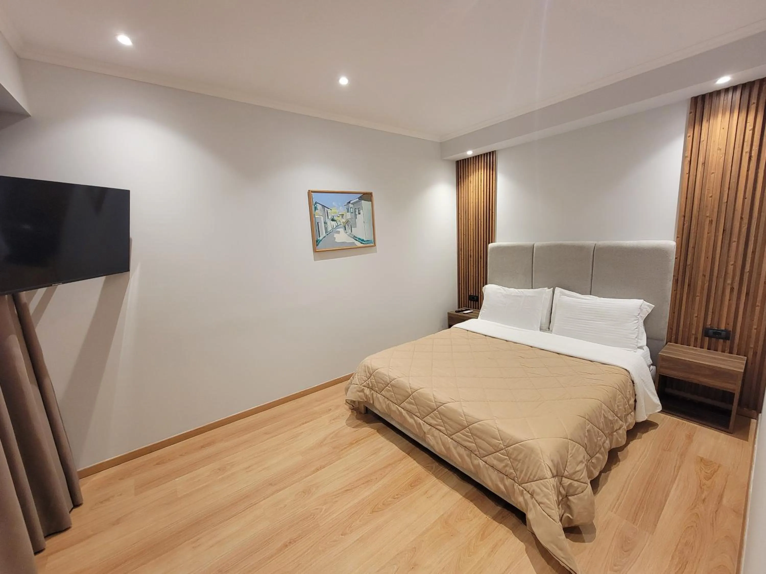 Bed in Hotel Enkelana