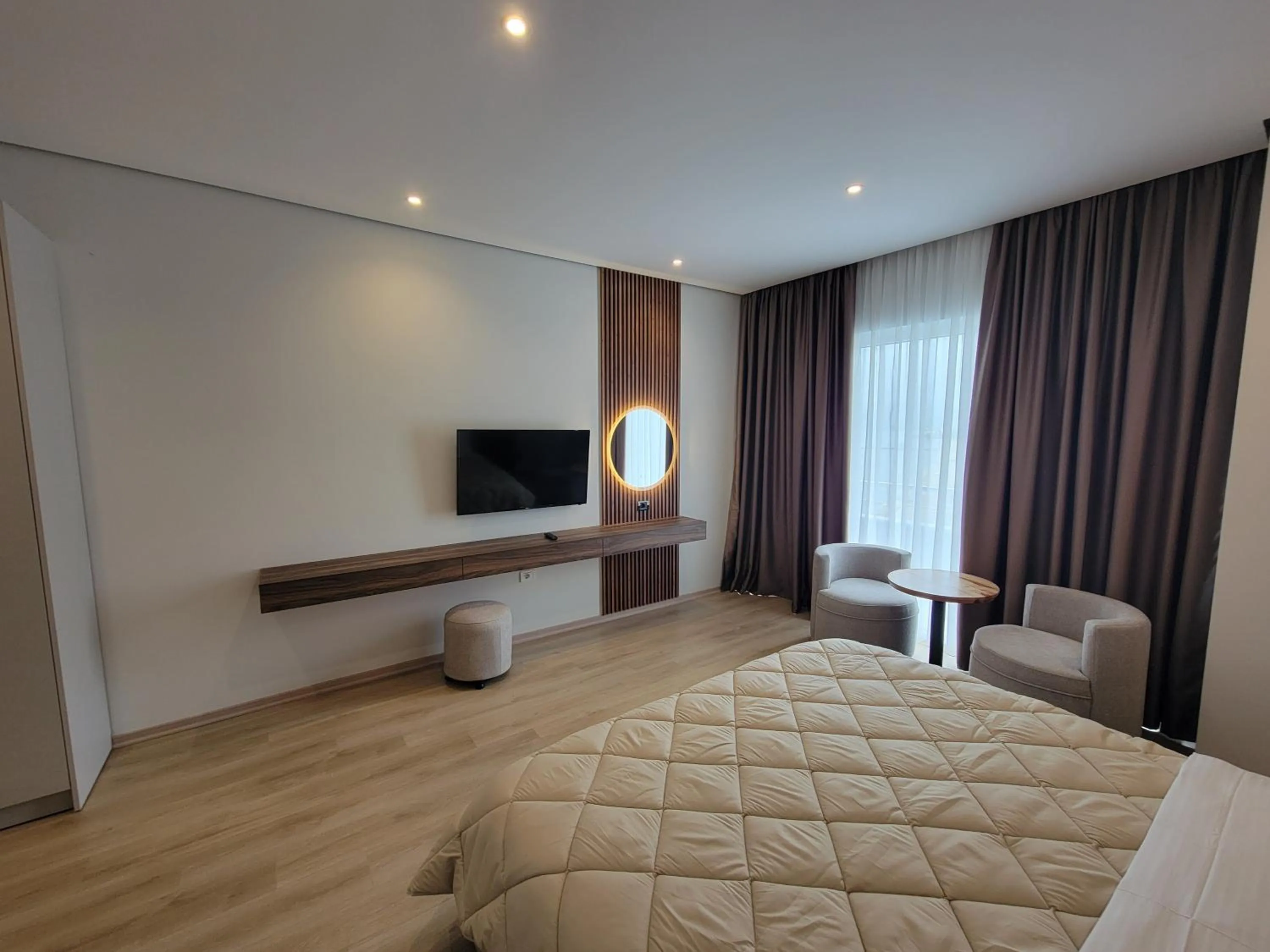 Bed in Hotel Enkelana