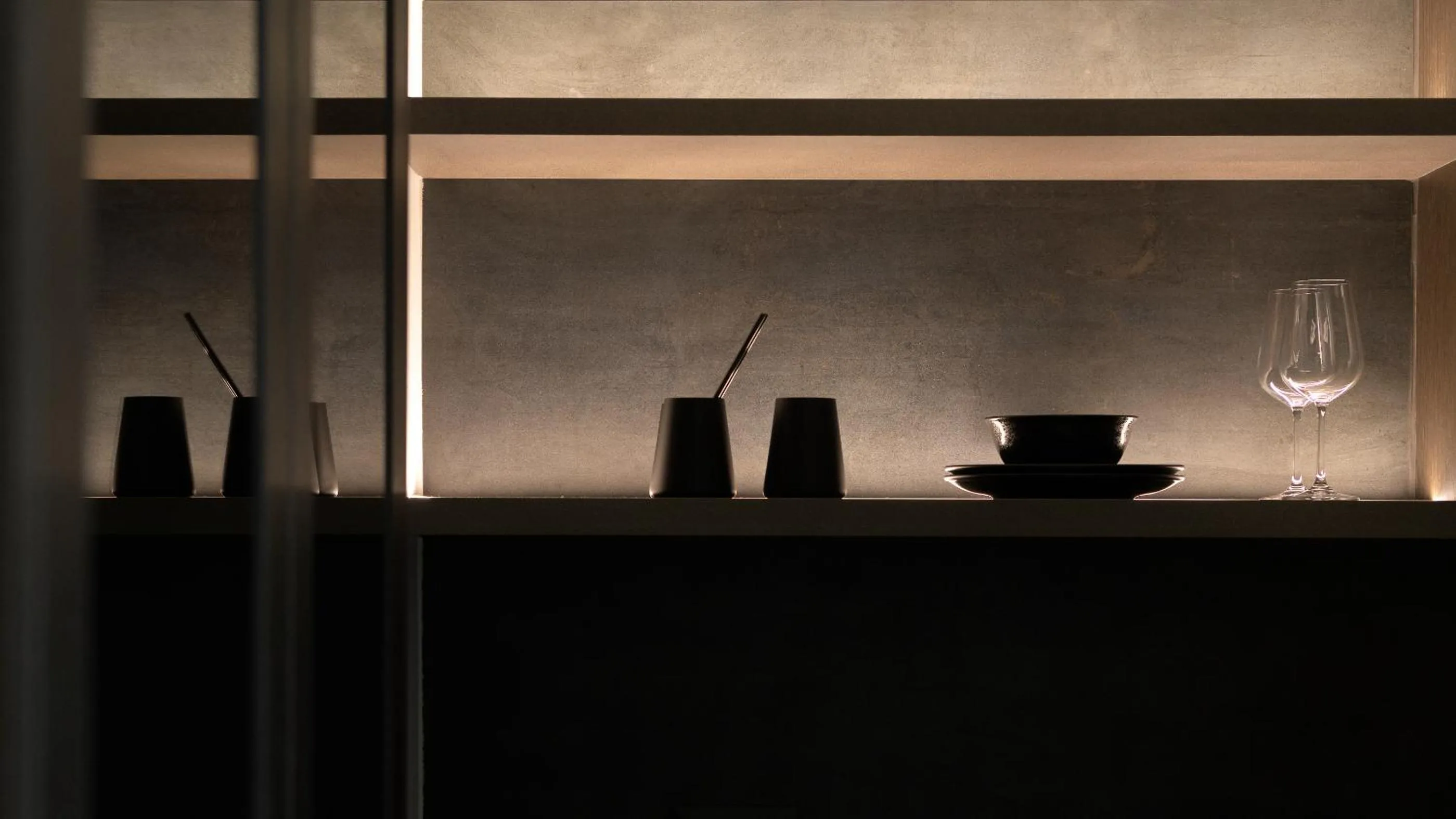 Kitchen or kitchenette in Pleiades Urban Stay by Semavί