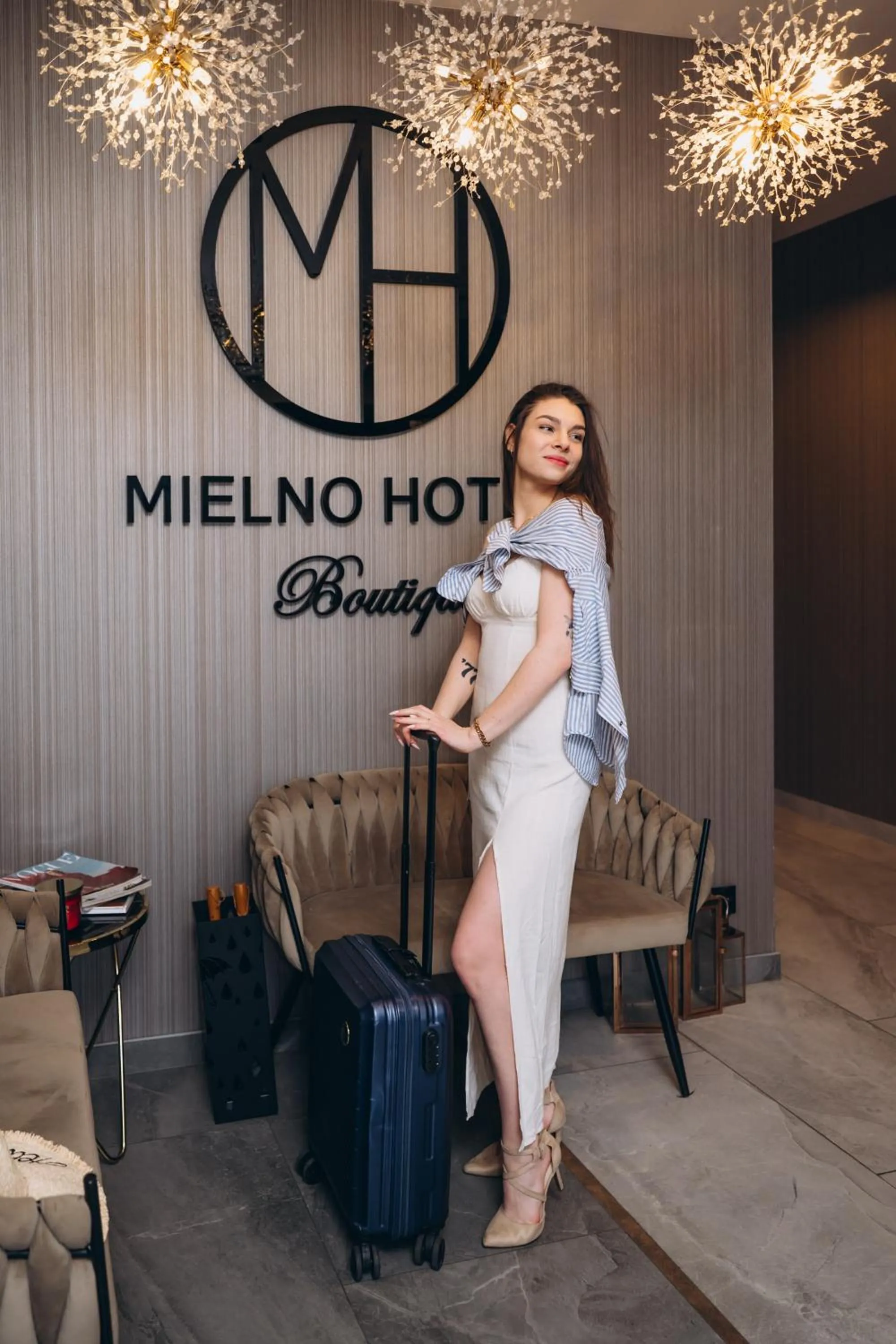 Lobby or reception in Mielno Hotel Boutique