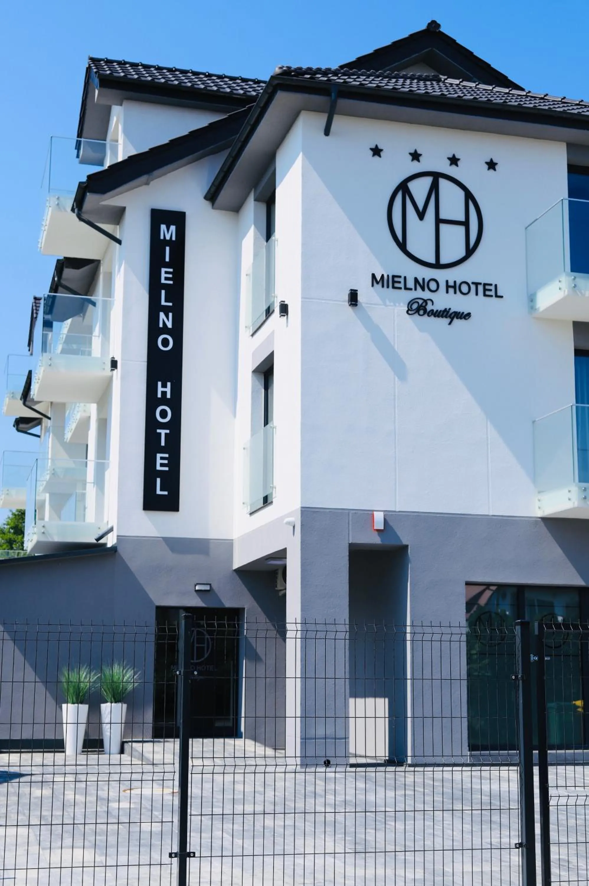 Property building in Mielno Hotel Boutique