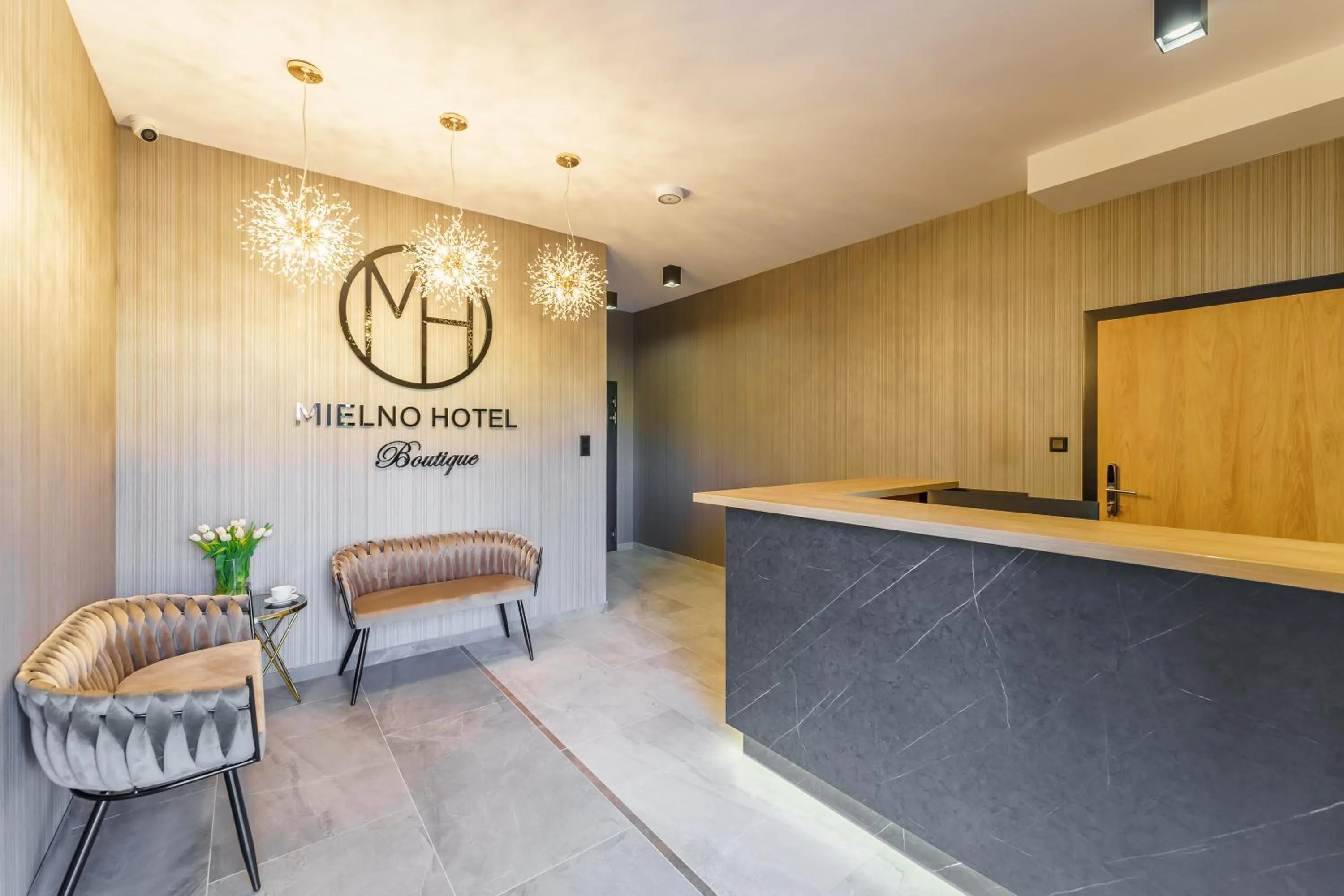 Lobby or reception in Mielno Hotel Boutique