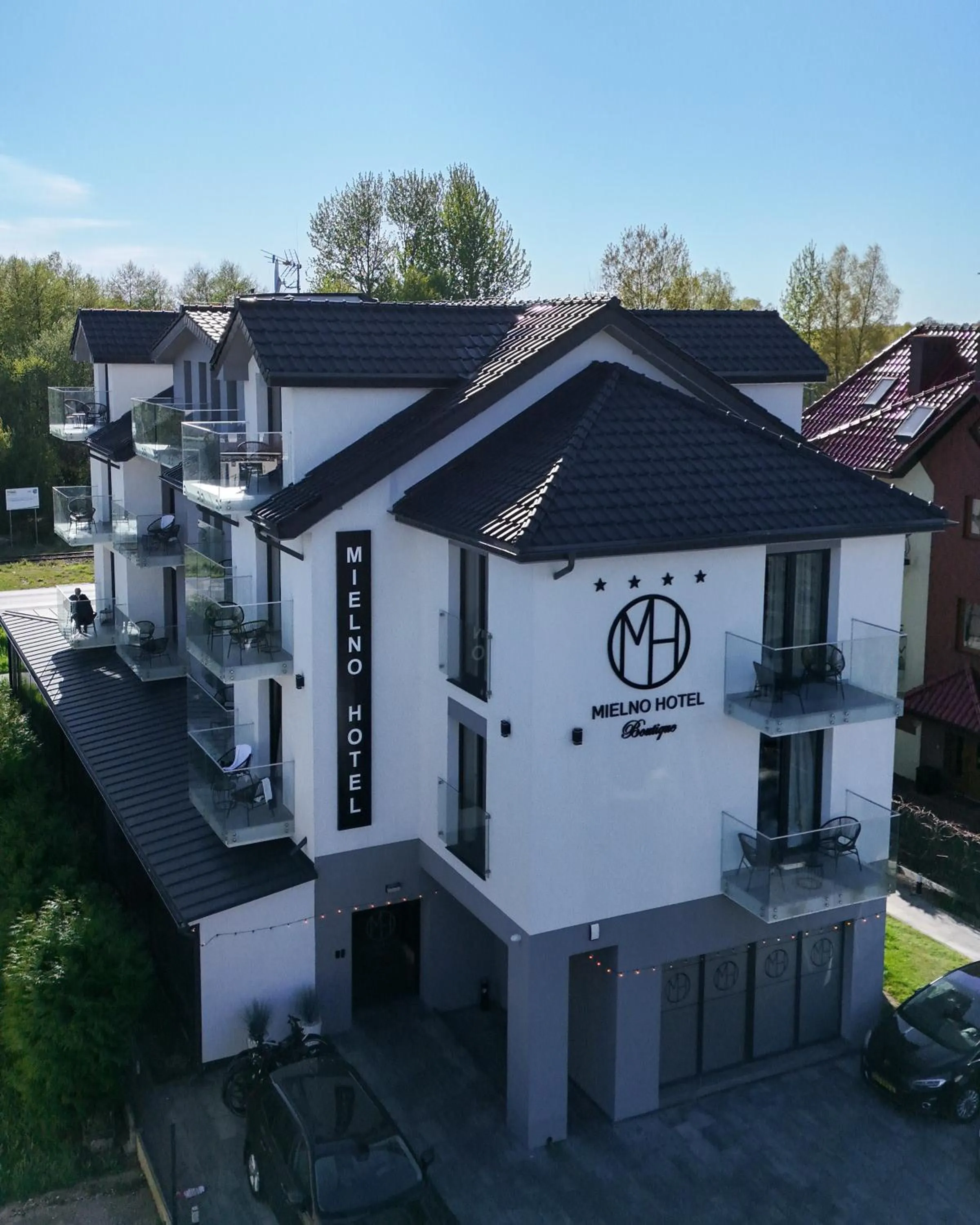 Property building in Mielno Hotel Boutique