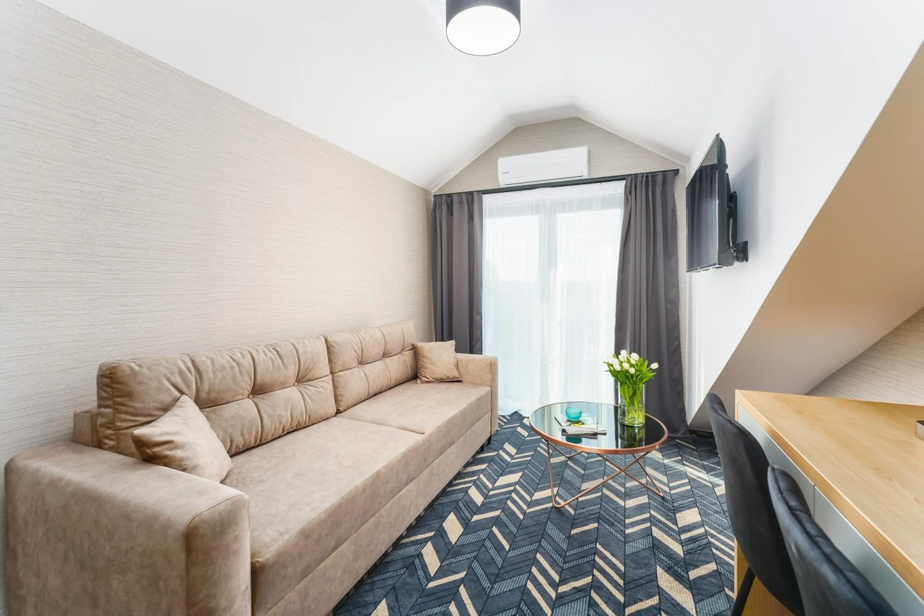 TV and multimedia, Bed in Mielno Hotel Boutique