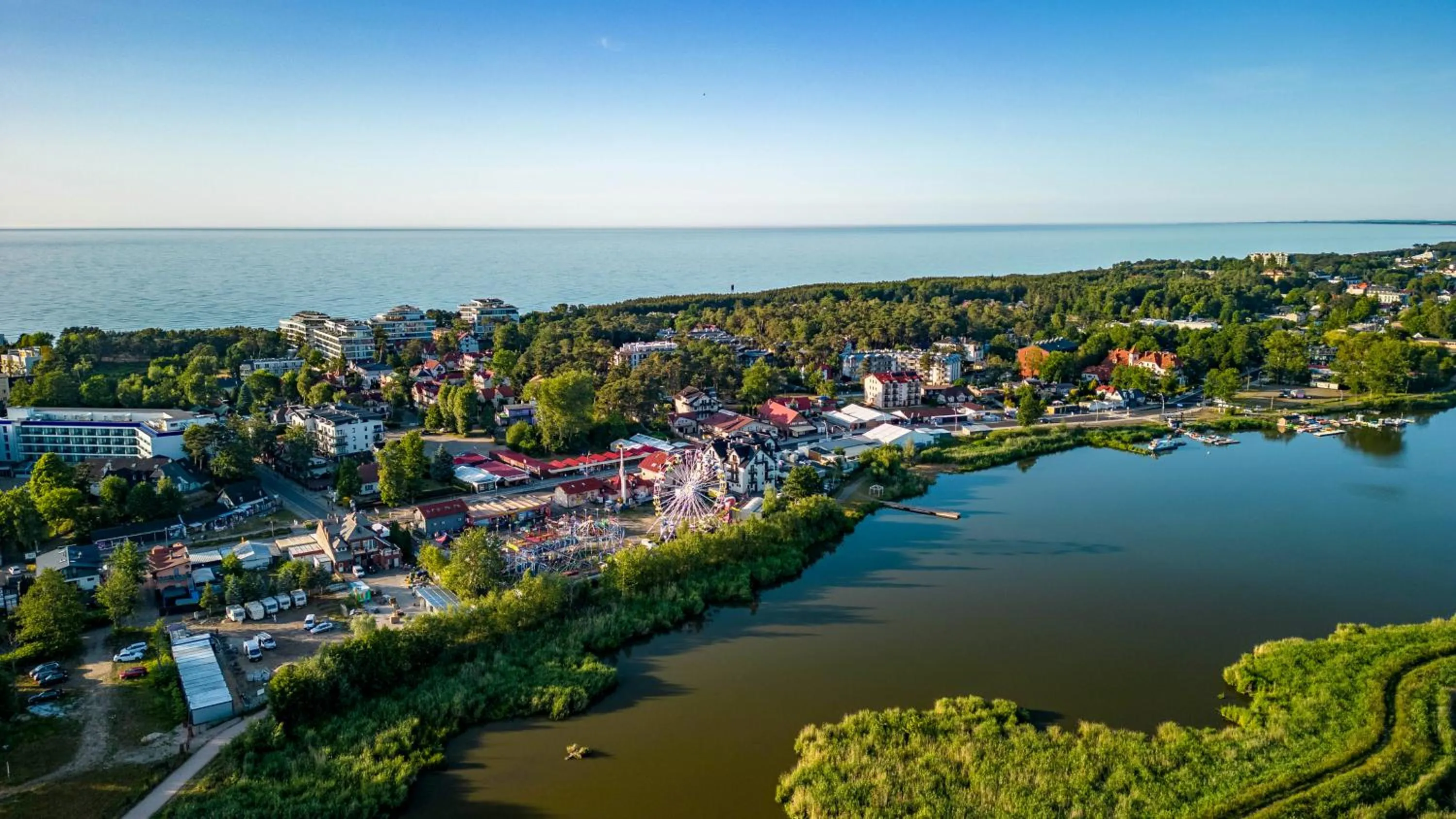 Bird's eye view in Mielno Hotel Boutique