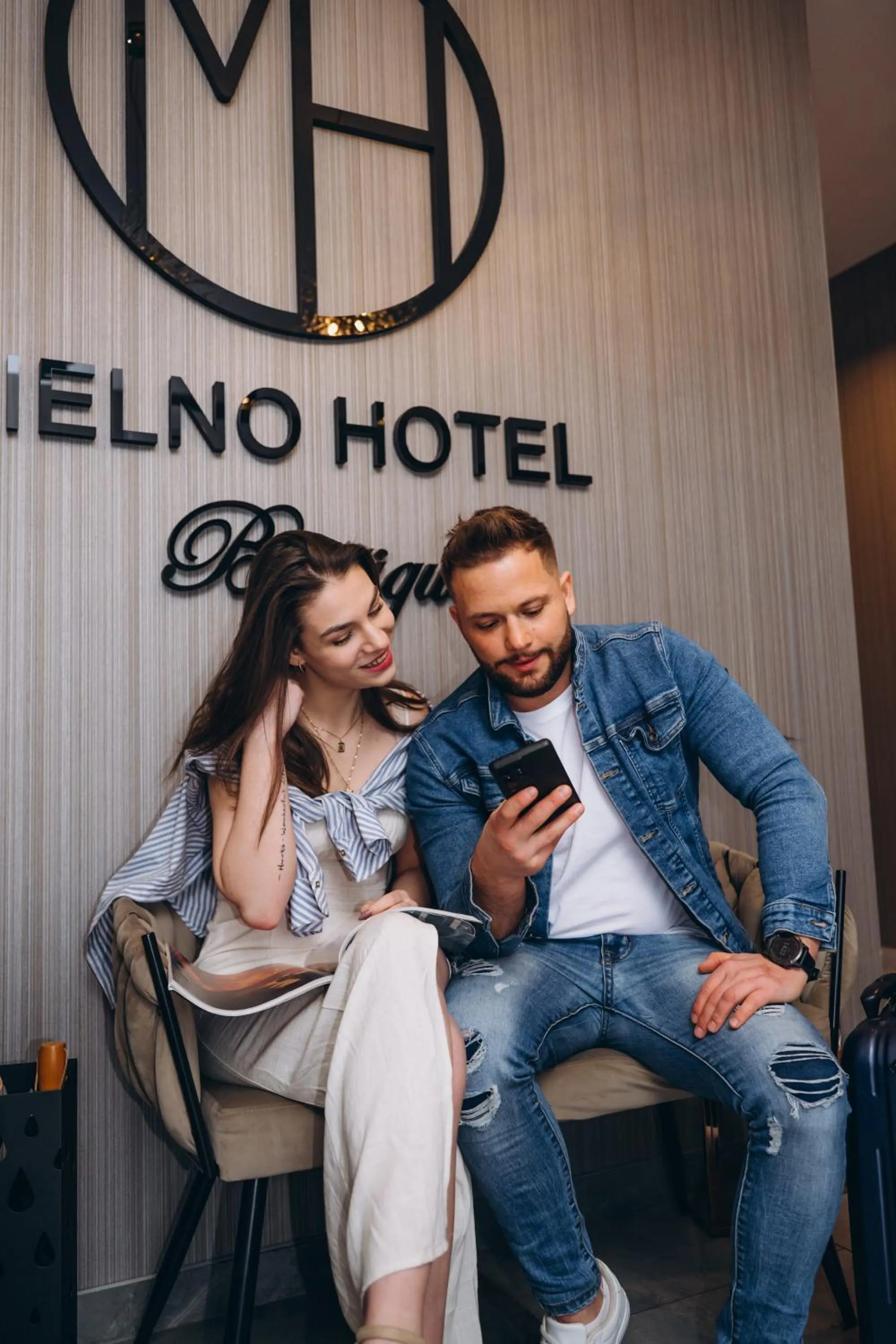 Lobby or reception in Mielno Hotel Boutique