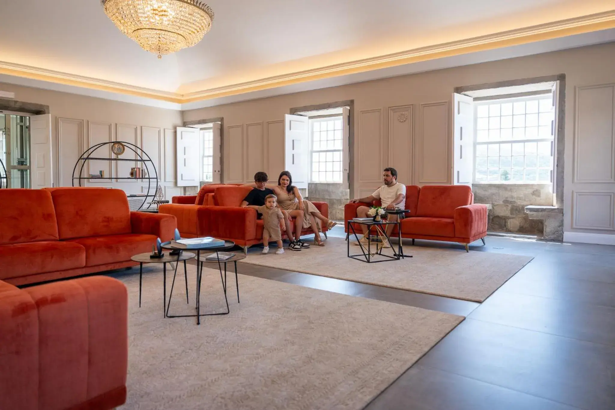 Living room in Palacio Santa Catarina Hotel Living room in Palacio Santa Catarina Hotel