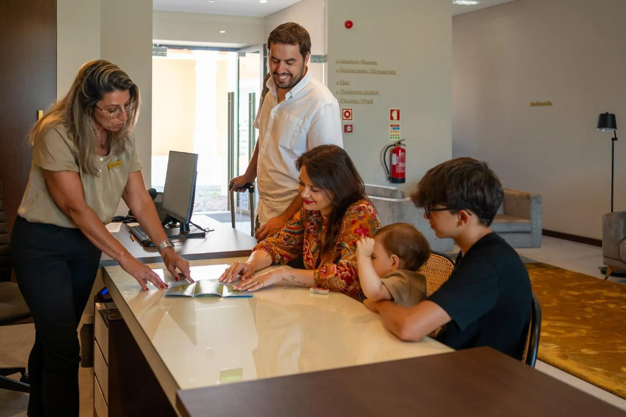 Lobby or reception in Palacio Santa Catarina Hotel Lobby or reception in Palacio Santa Catarina Hotel