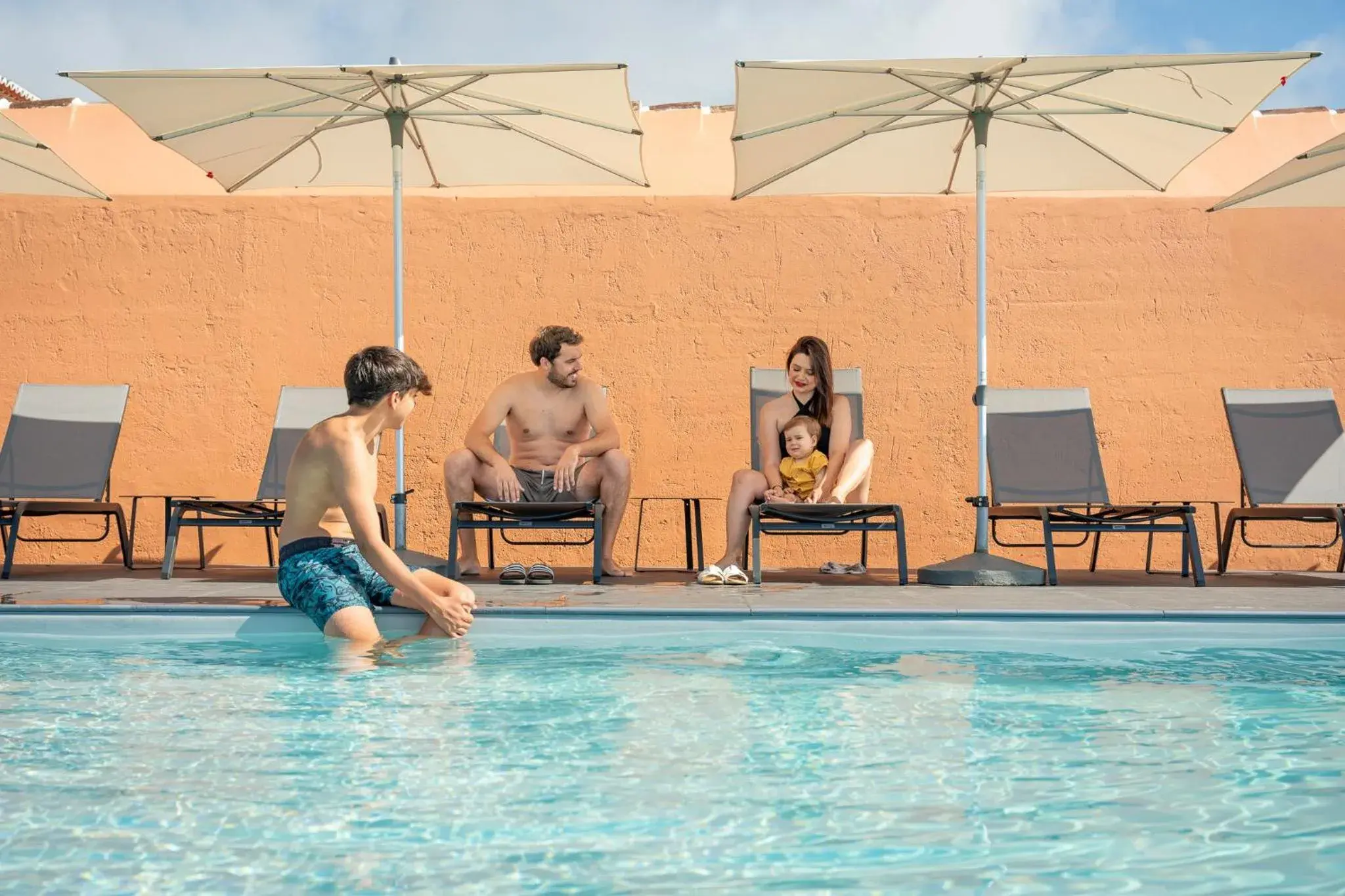 Swimming pool in Palacio Santa Catarina Hotel Swimming pool in Palacio Santa Catarina Hotel