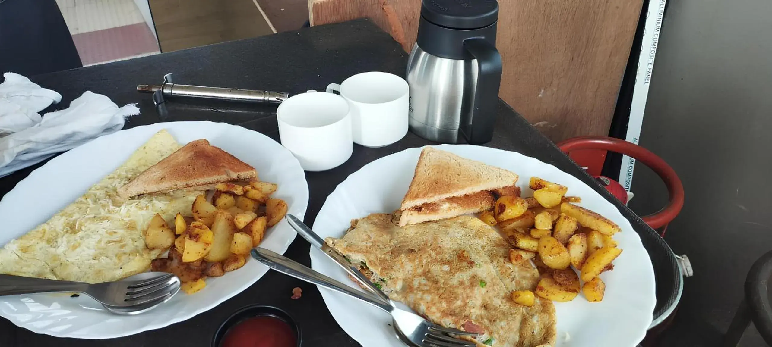Breakfast in The Aster Enclave Hotel Breakfast in The Aster Enclave Hotel