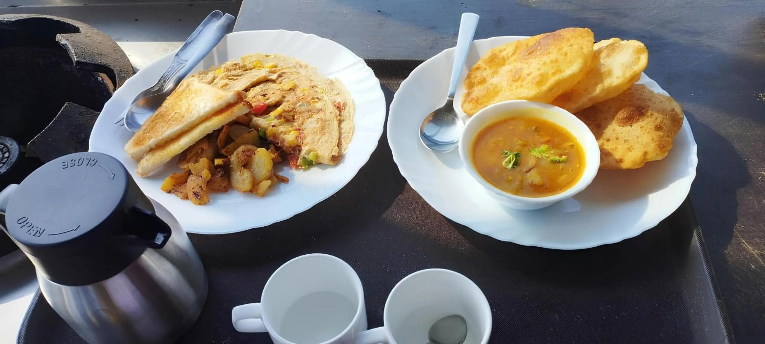 Breakfast in The Aster Enclave Hotel