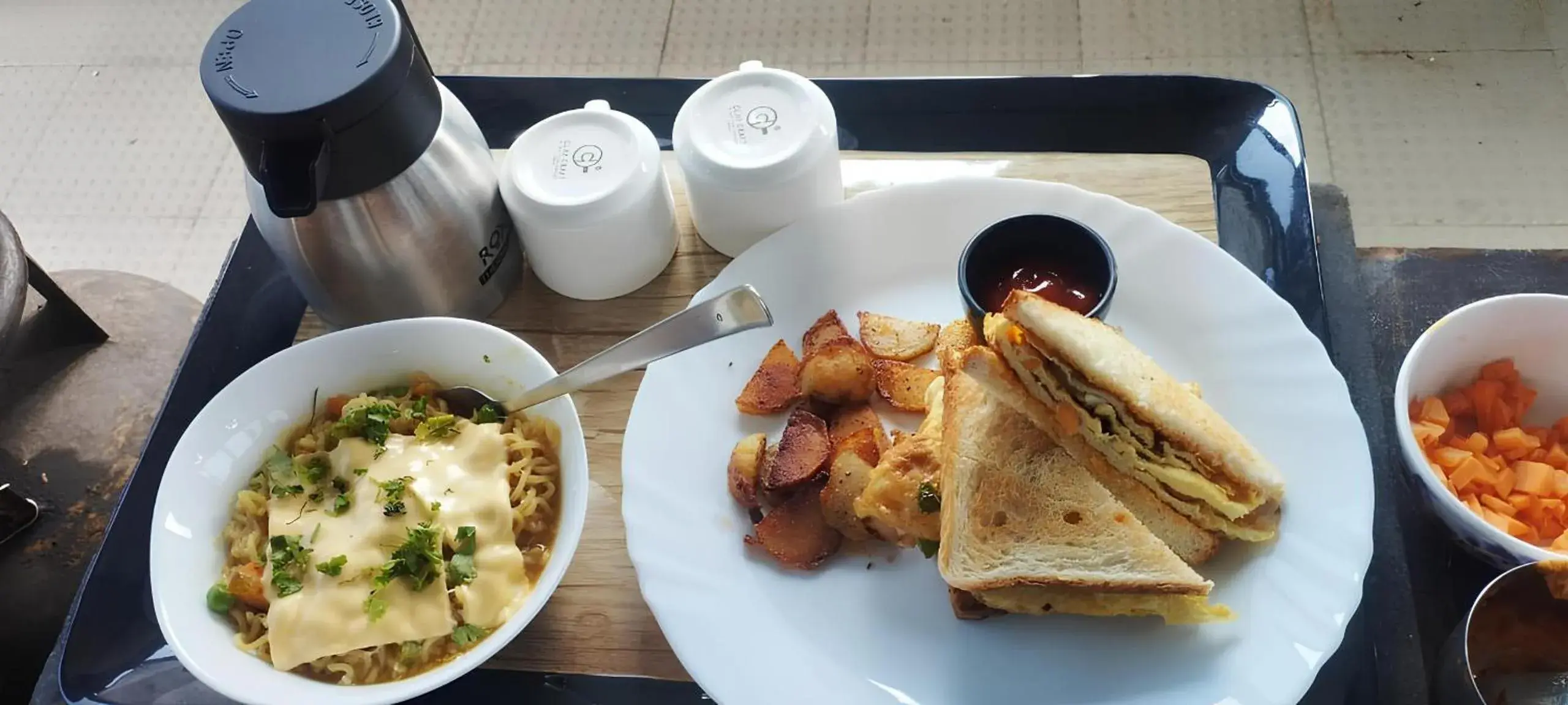 Breakfast in The Aster Enclave Hotel Breakfast in The Aster Enclave Hotel