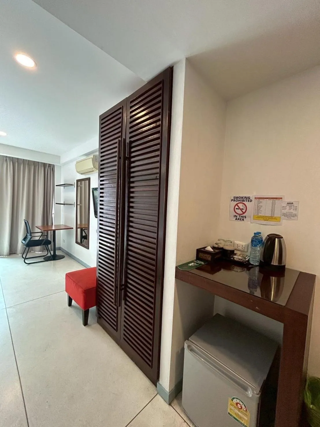 minibar in Coco boutique hotel