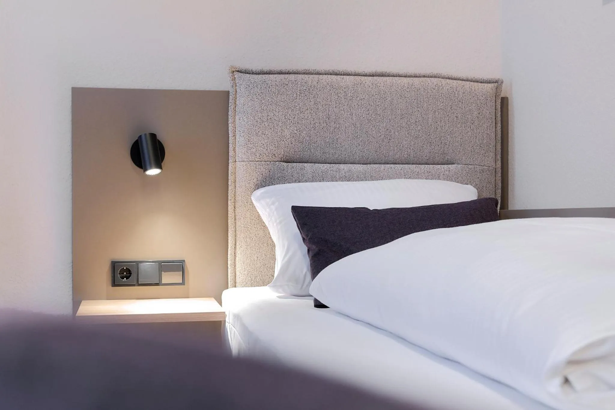 Bed in Hotel Müllerbräu