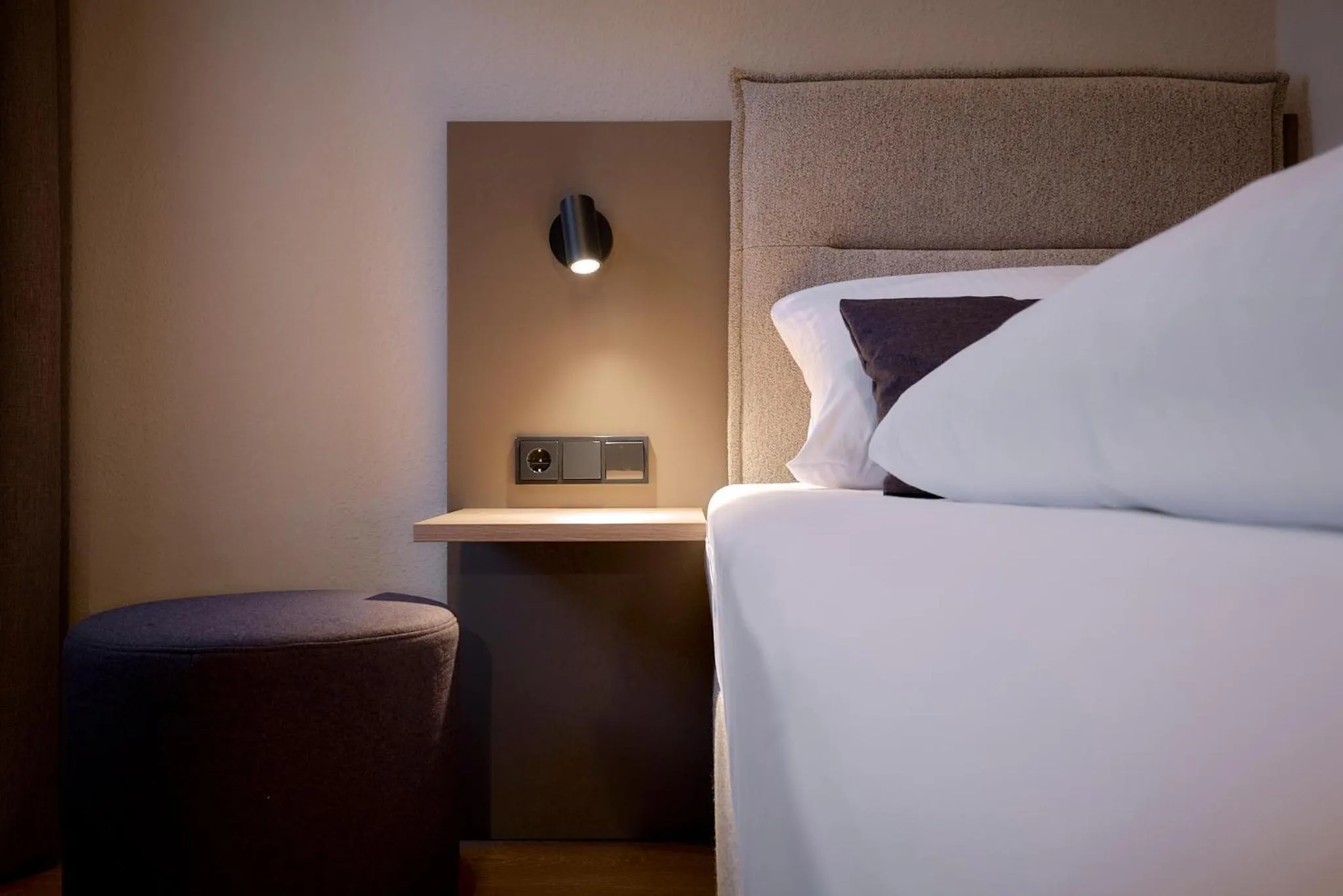 Bed in Hotel Müllerbräu