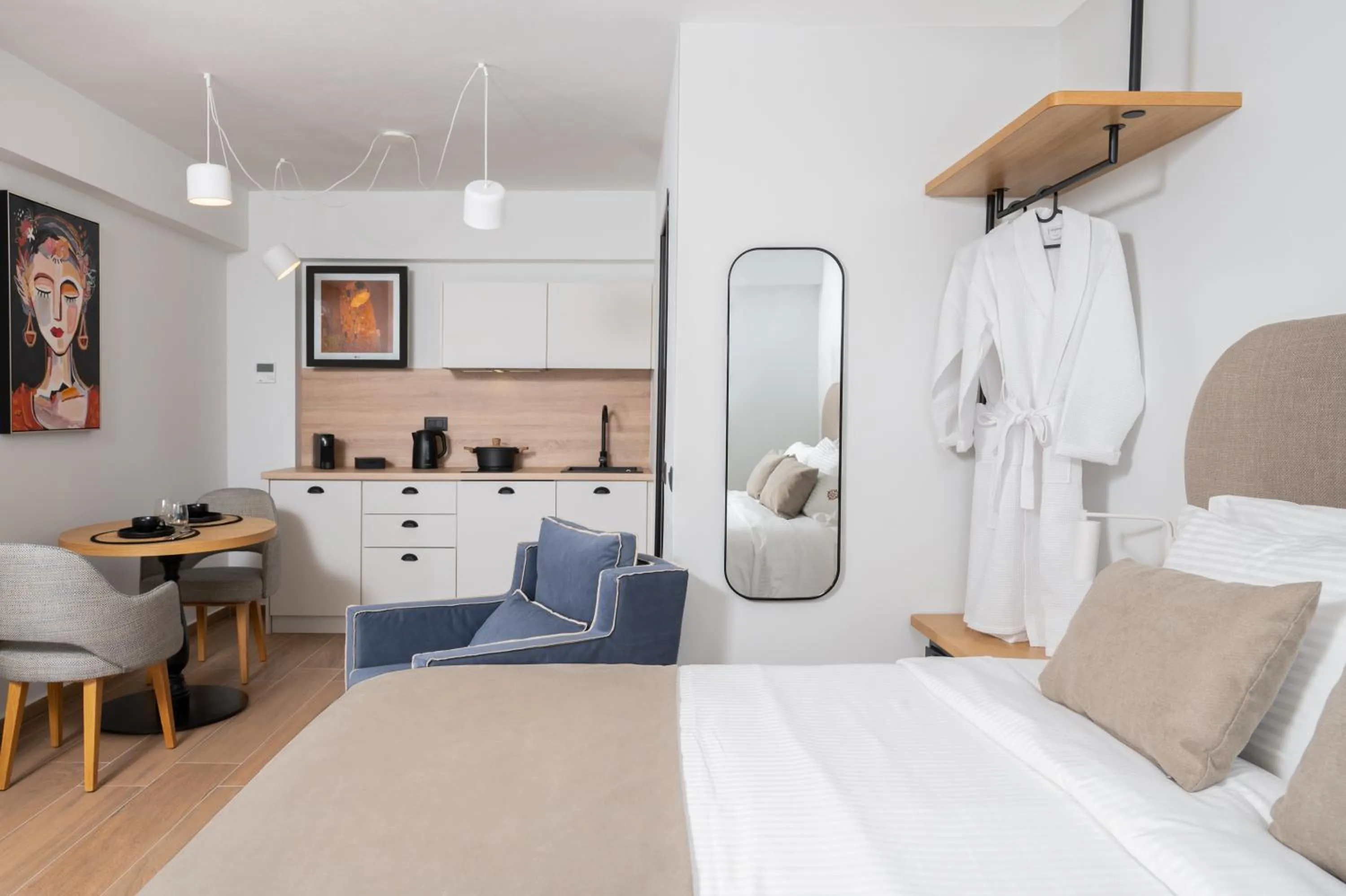 Bed in Casa di Gaga Luxury Suites