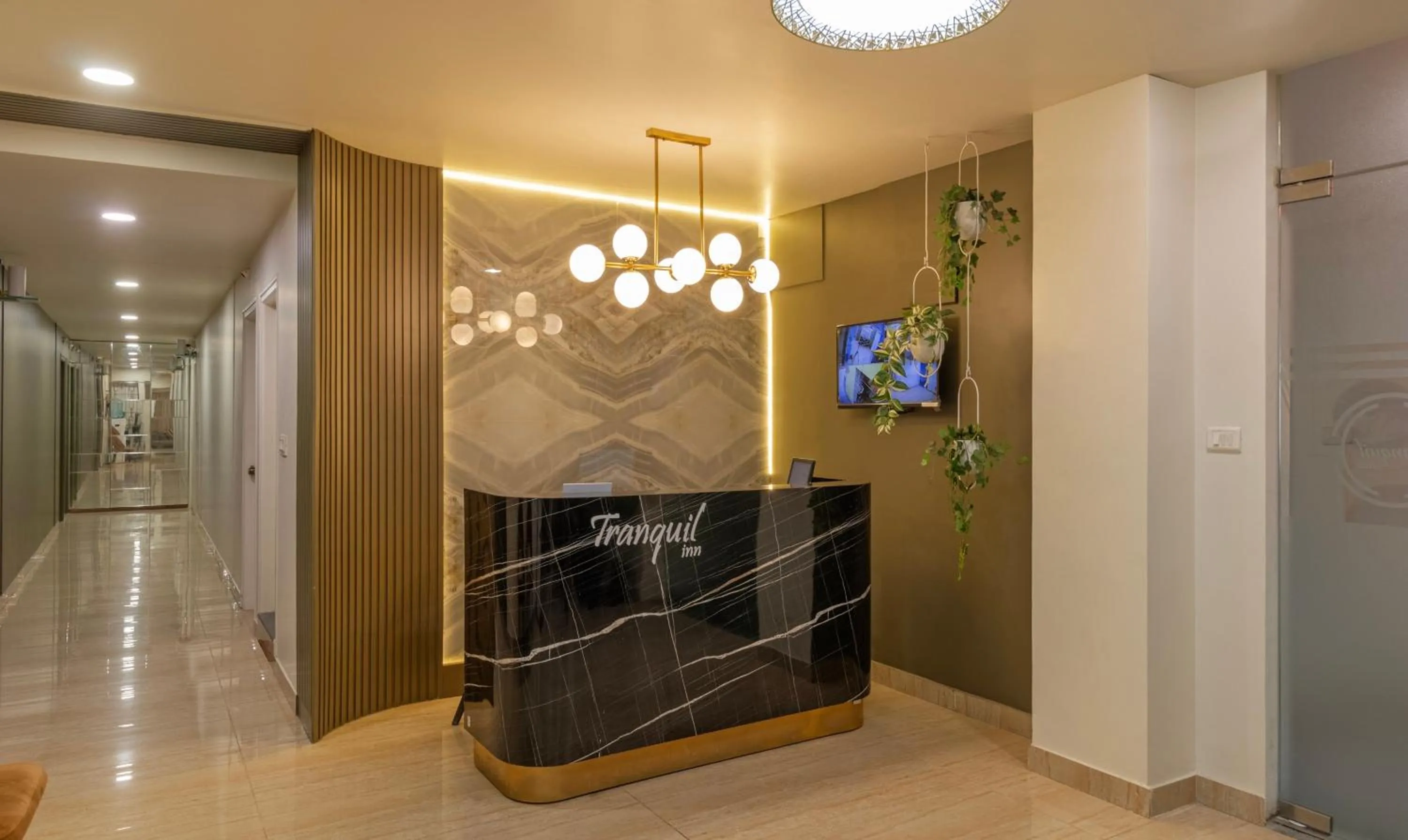 Lobby or reception in Treebo Raghavendra Tranquil Inn Bellandur