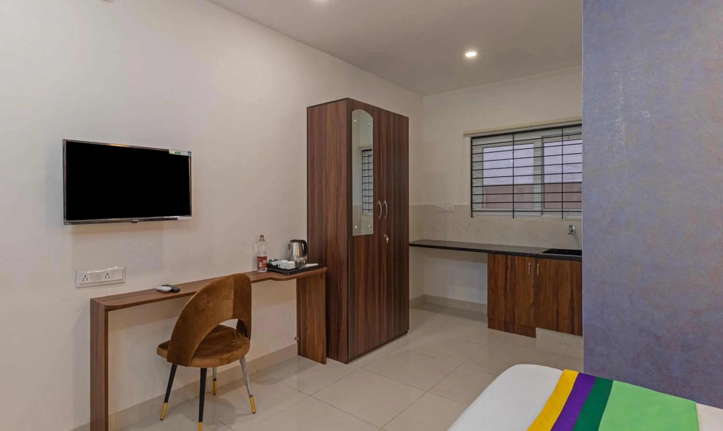 Bedroom in Treebo Raghavendra Tranquil Inn Bellandur