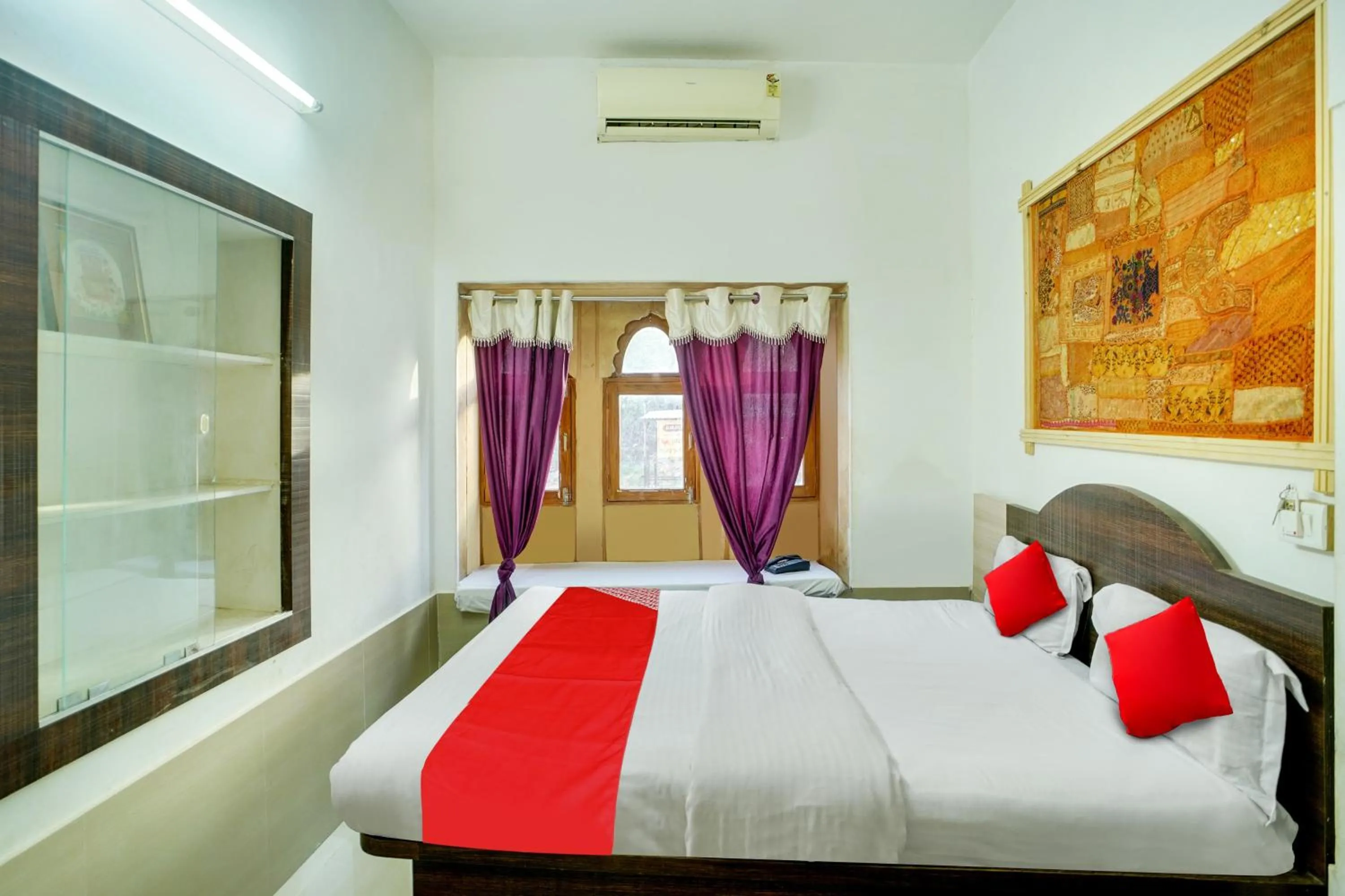 Lobby or reception in Hotel O Jaisalmer Heritage Haveli