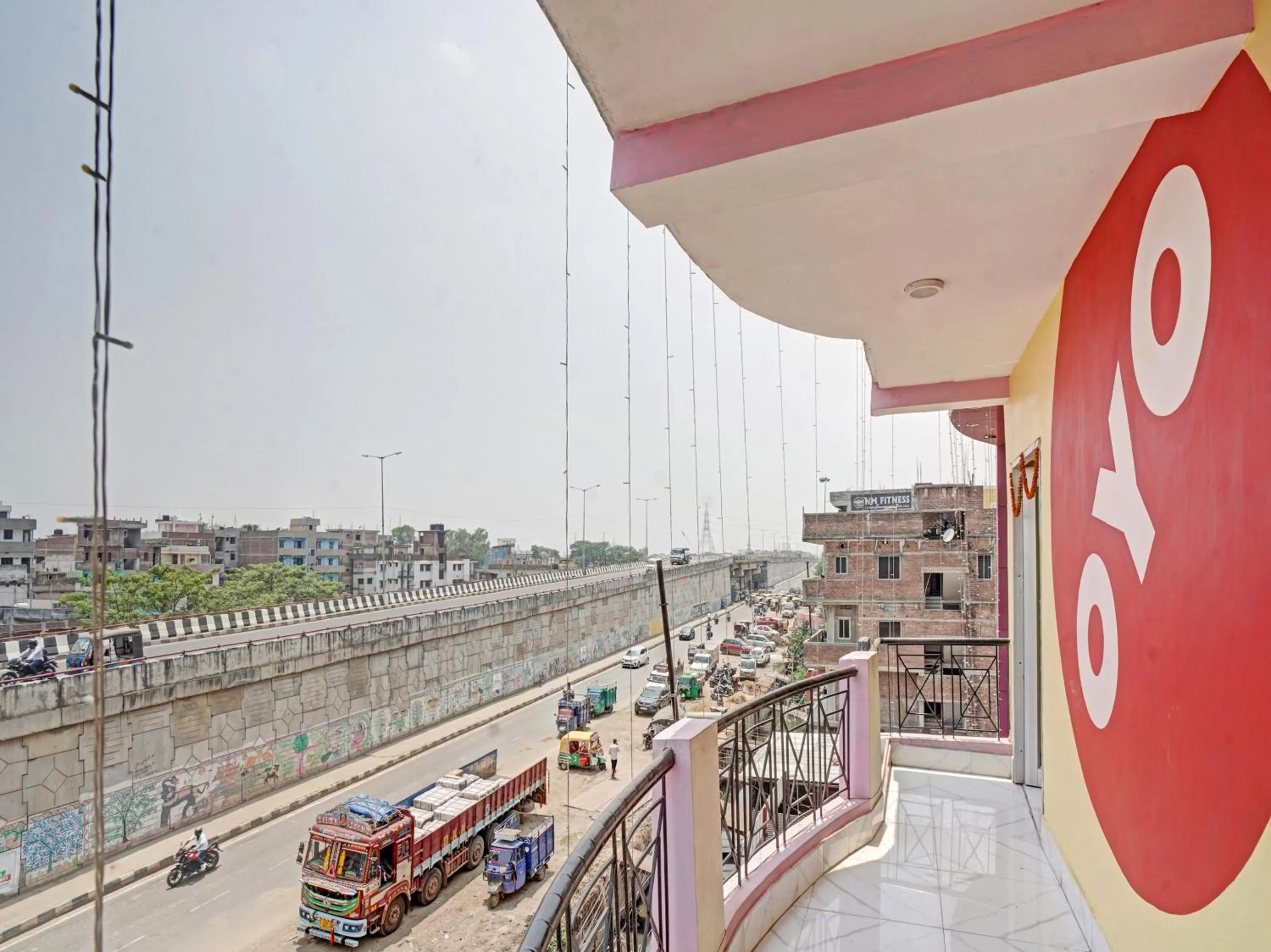 Balcony/Terrace in Hotel o Novelty Garden