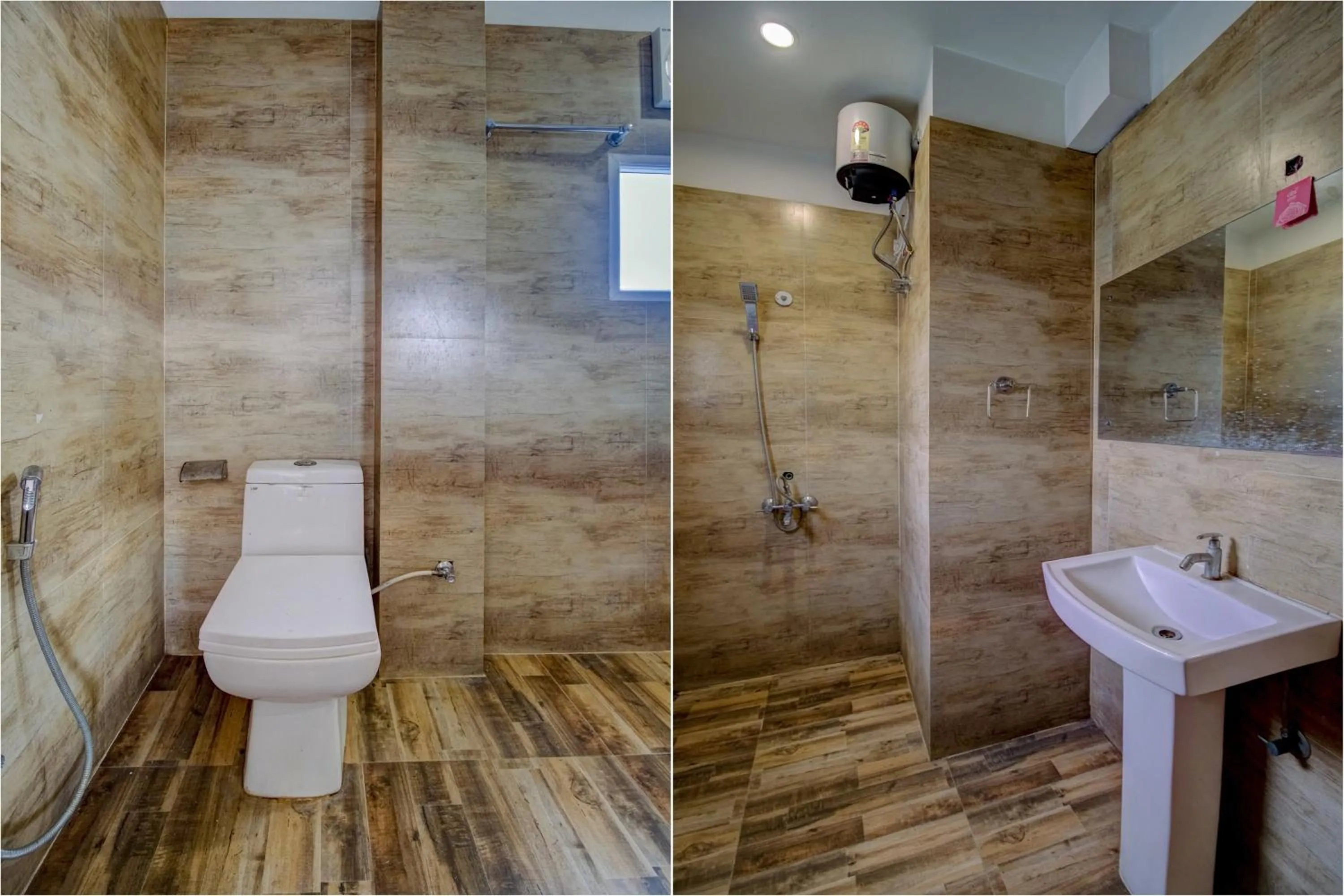 Bathroom in Hotel O Hill View Residency near ACA Stadium