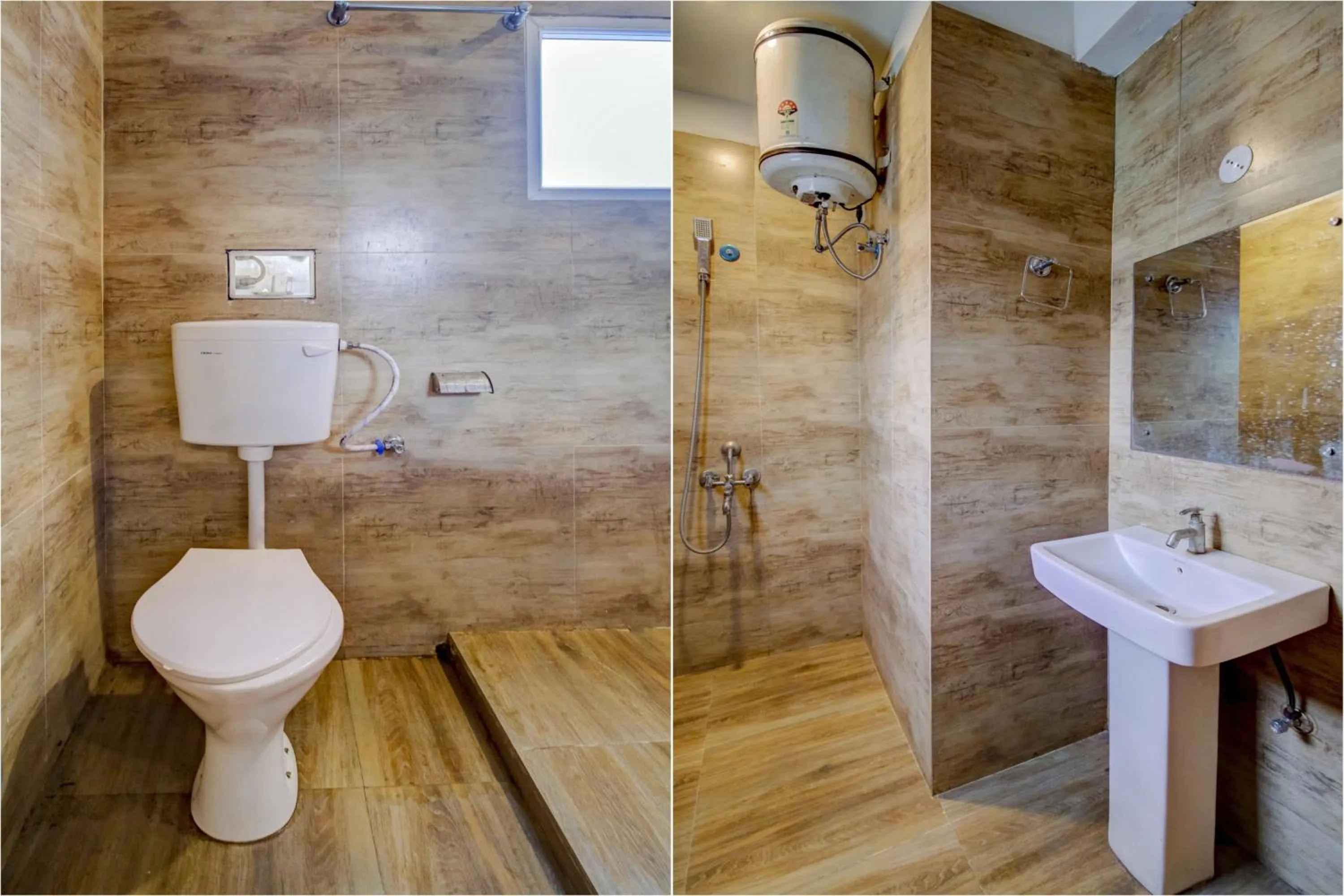 Bathroom in Hotel O Hill View Residency near ACA Stadium