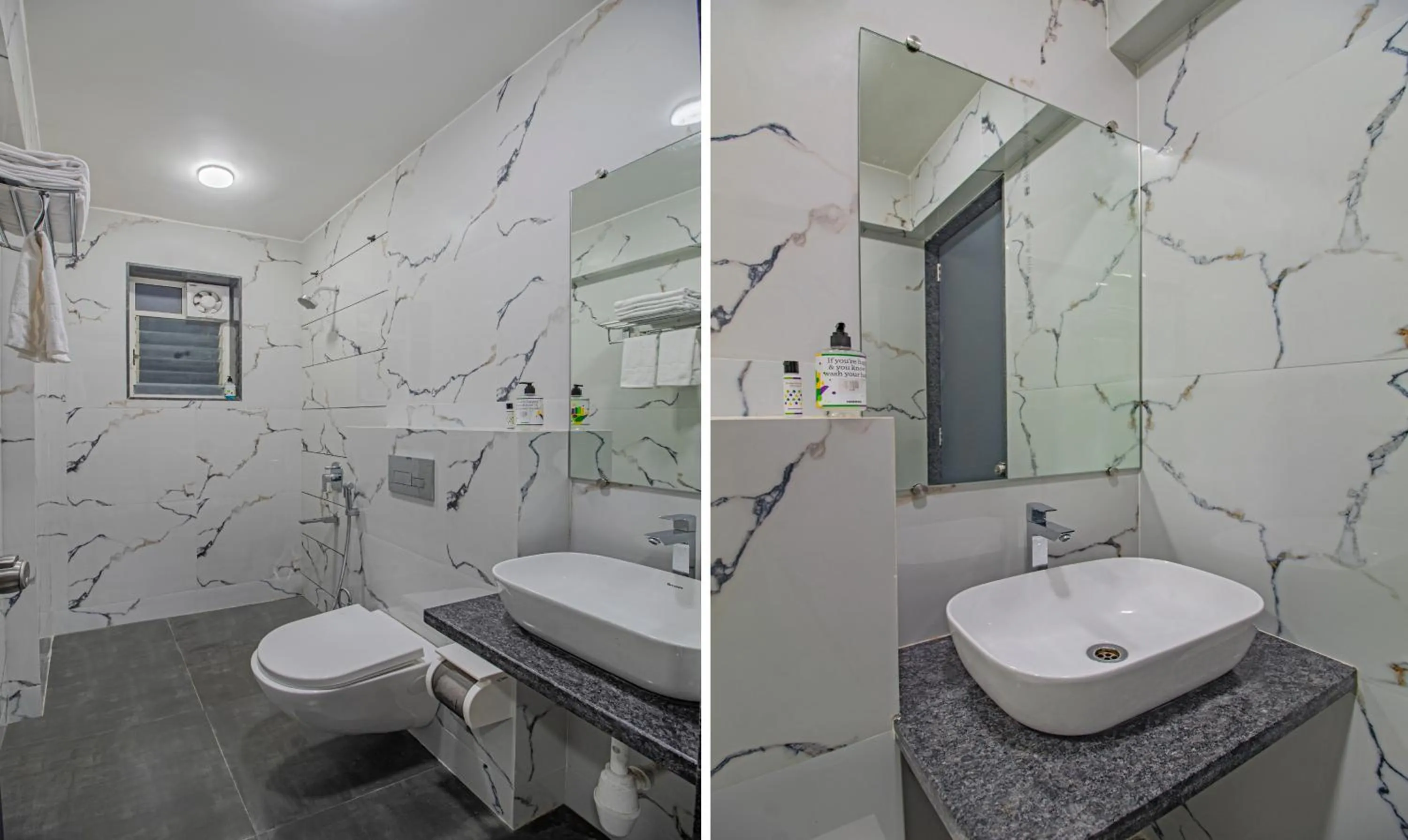 Bathroom in Treebo Atithi Comforts Inn