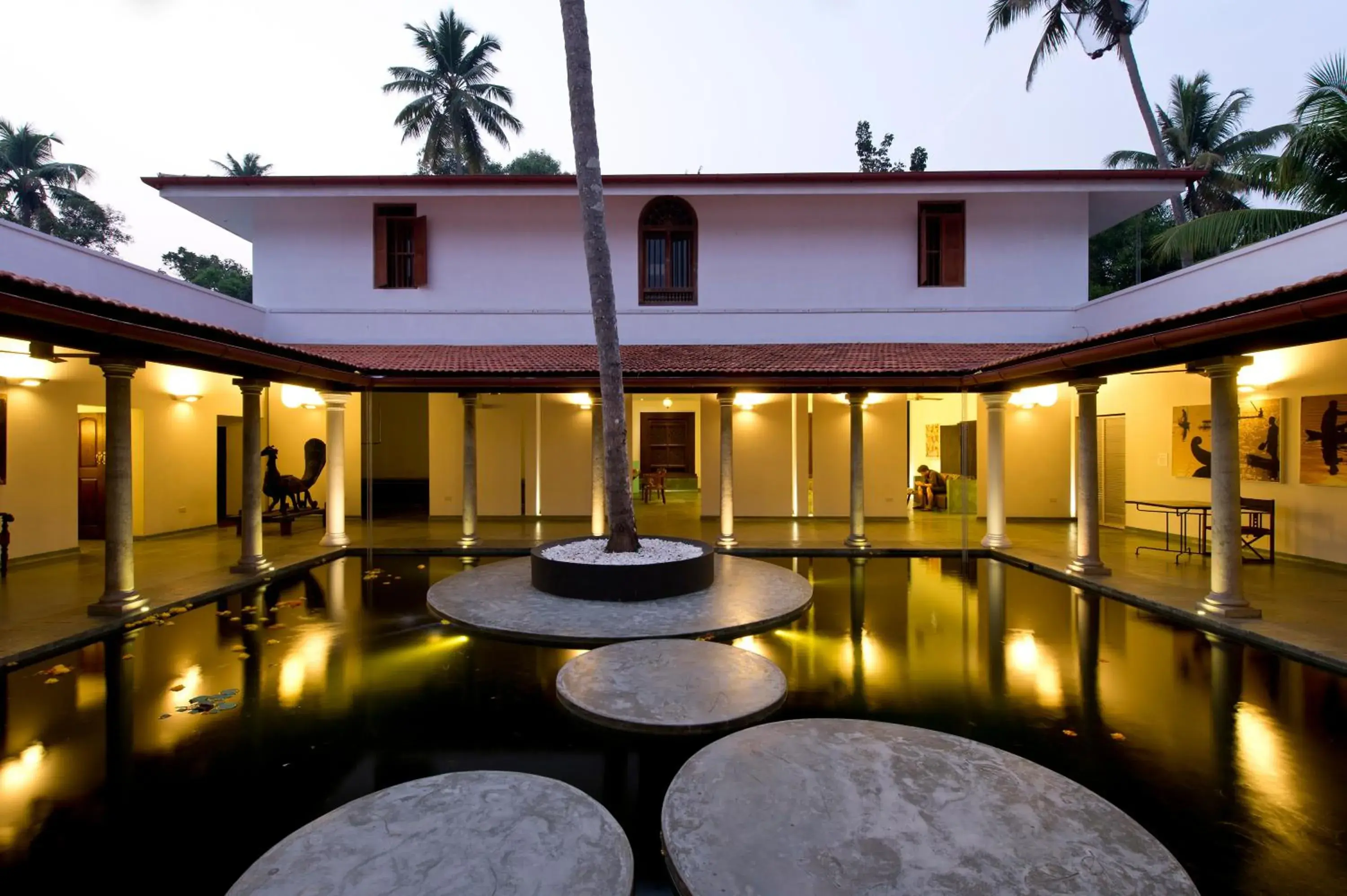 Swimming pool in Purity at Lake Vembanad Swimming pool in Purity at Lake Vembanad