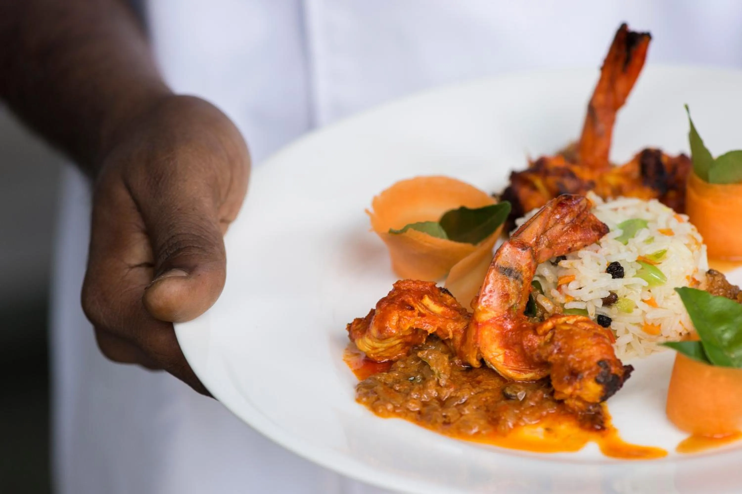 Breakfast in Purity at Lake Vembanad