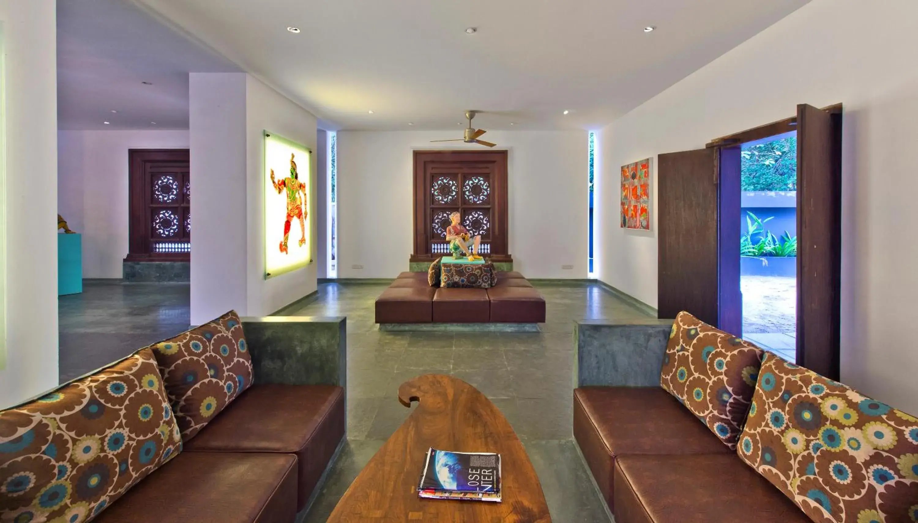 Lobby or reception in Purity at Lake Vembanad Lobby or reception in Purity at Lake Vembanad