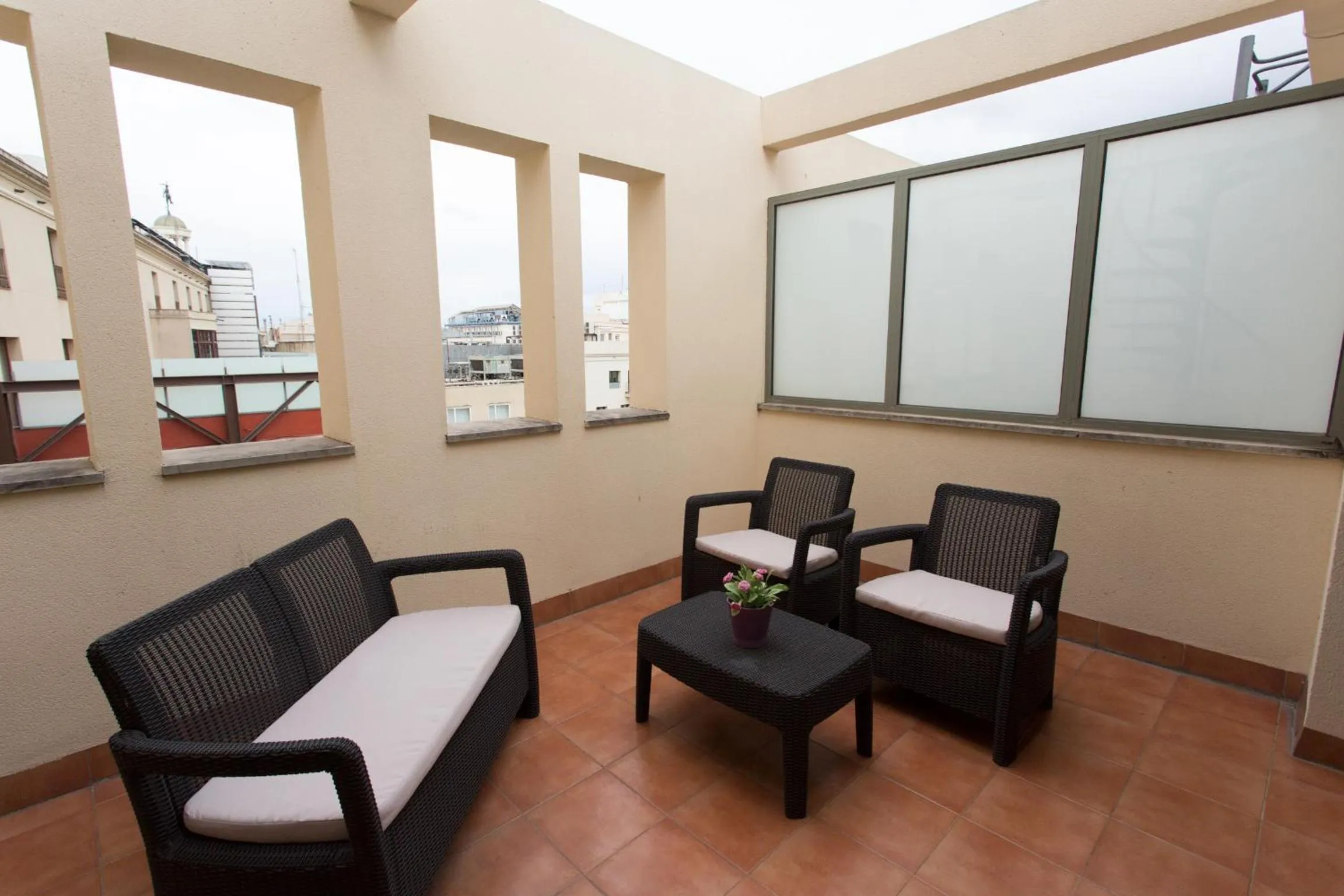 Patio in LetsGo Paseo de Gracia