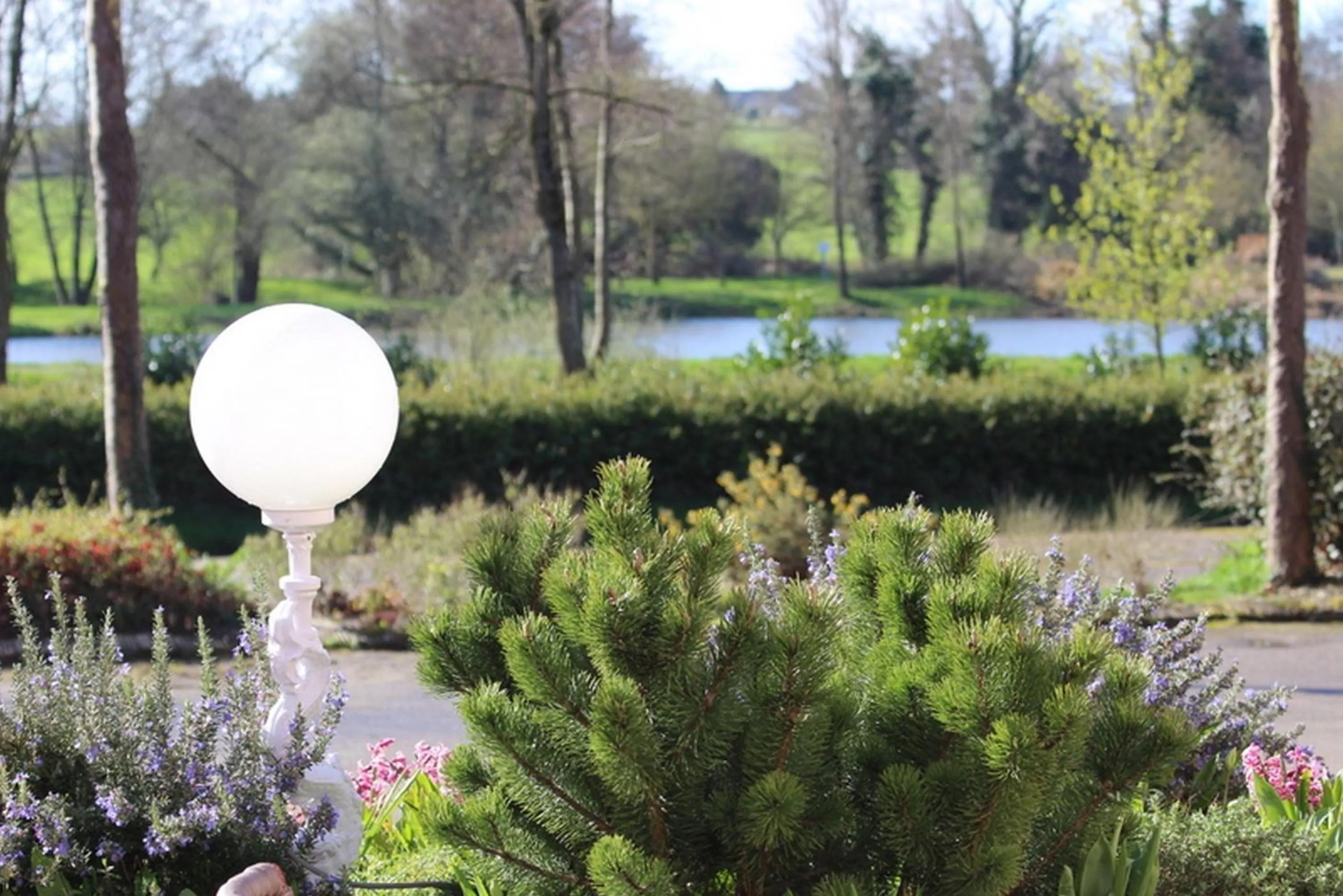 Garden in Au Relais de l'Oust