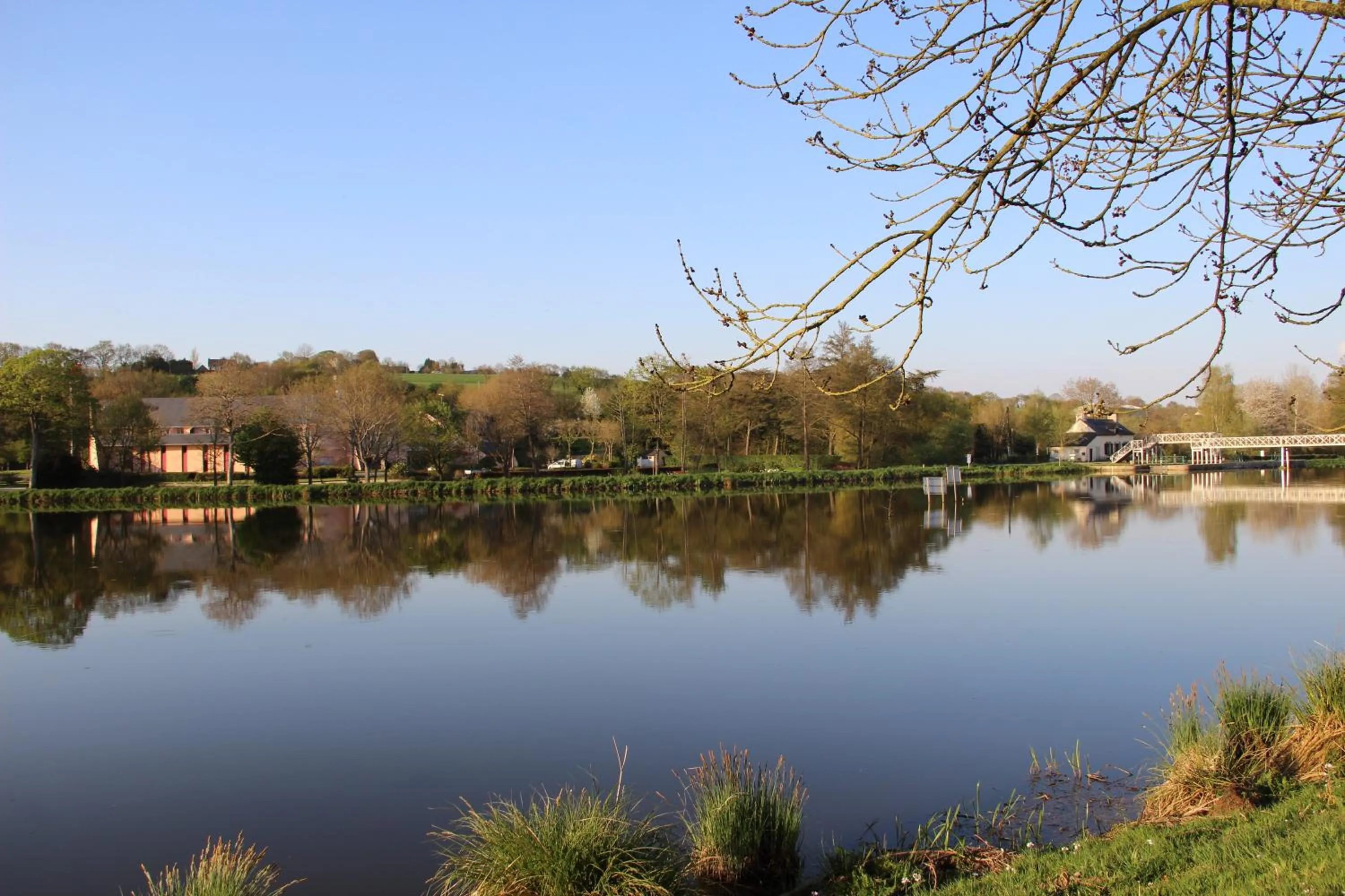 Area and facilities in Au Relais de l'Oust