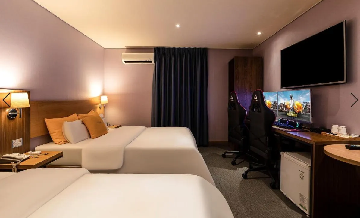 Bed in Incheon Soma Hotel