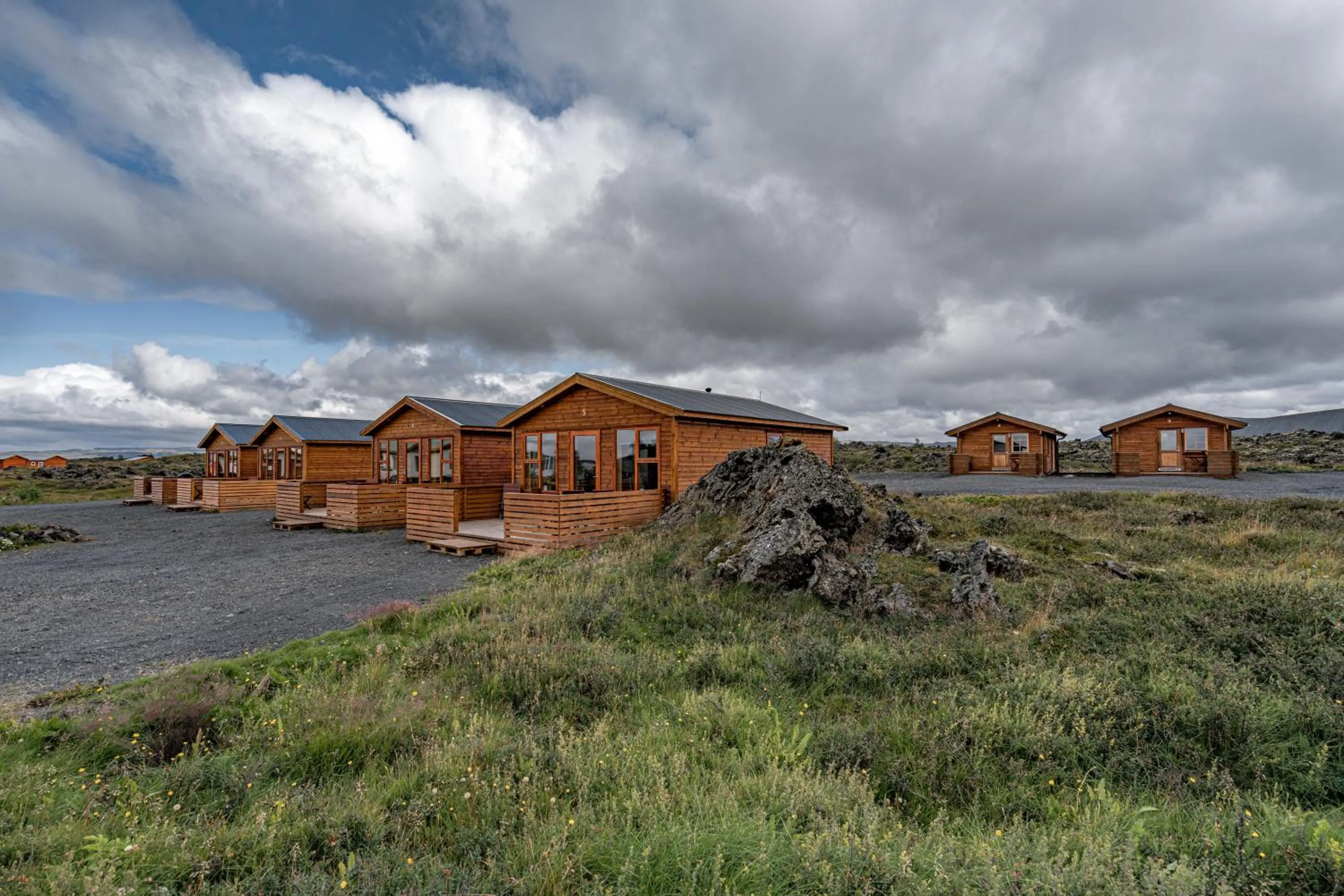 Property building in Dimmuborgir Guesthouse