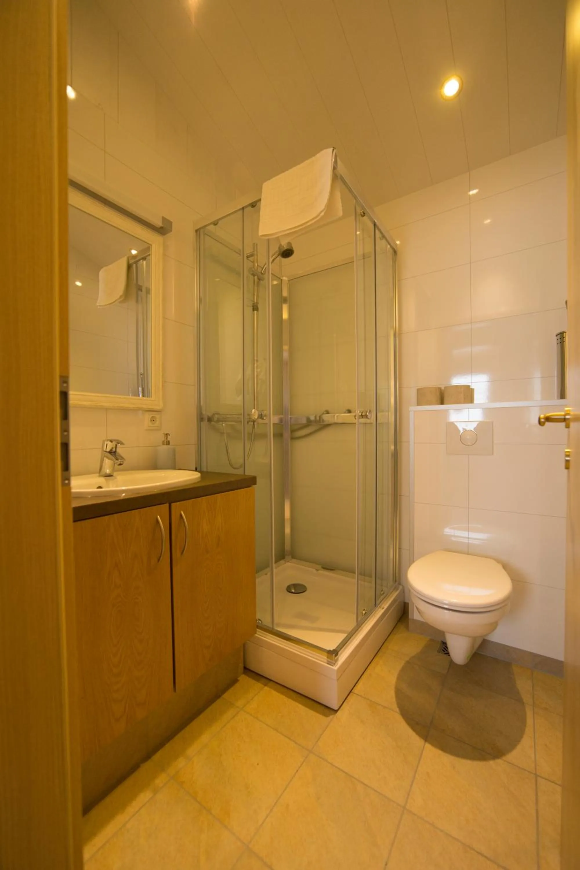 Bathroom in Dimmuborgir Guesthouse