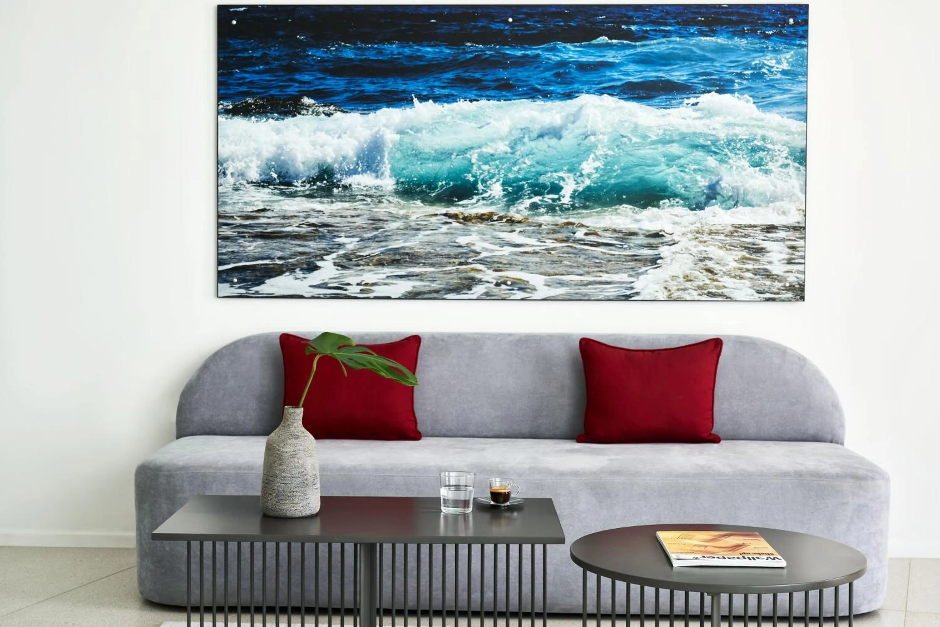 Living room in Alti Santorini Suites - Caldera View