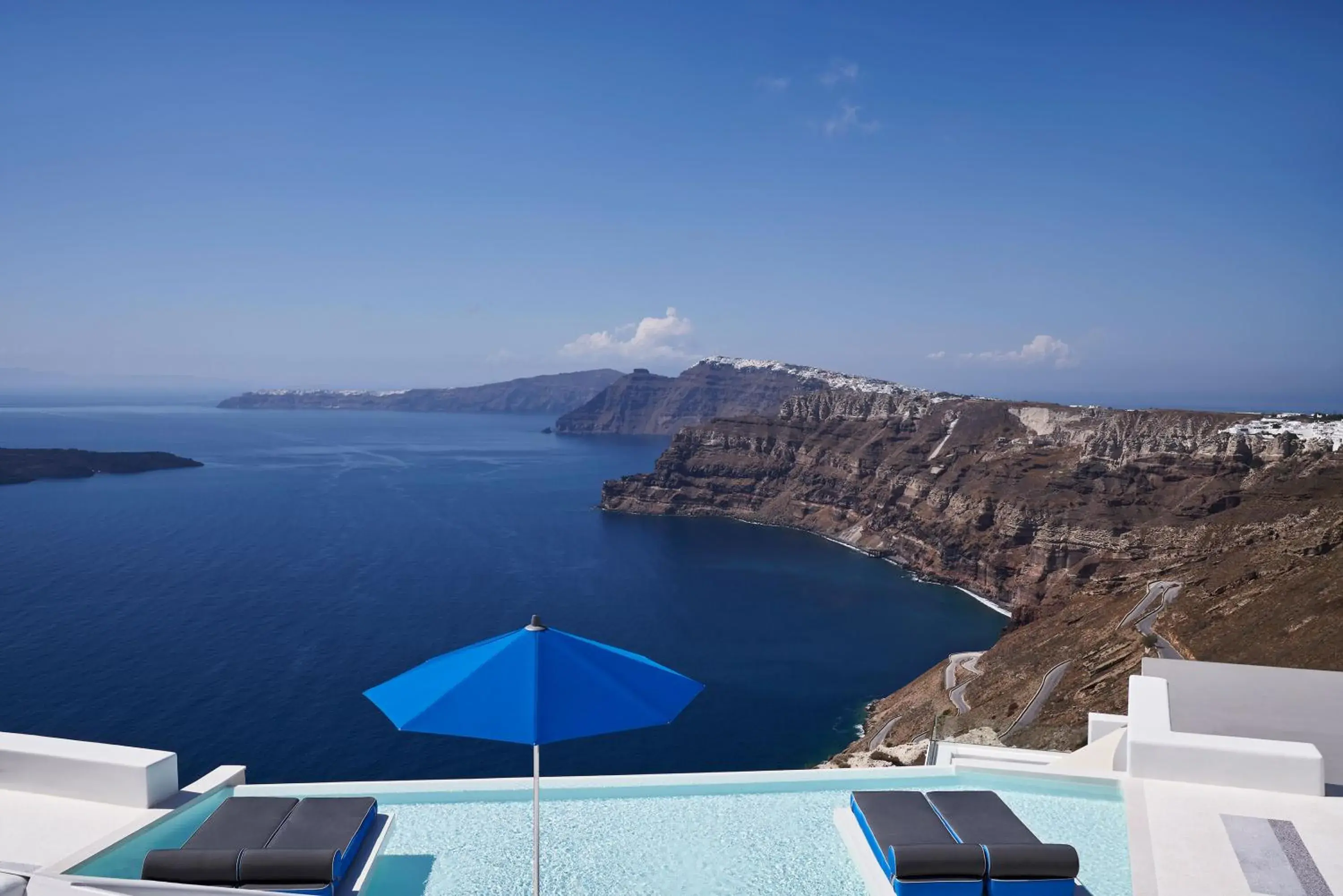 Landmark view in Alti Santorini Suites - Caldera View Landmark view in Alti Santorini Suites - Caldera View