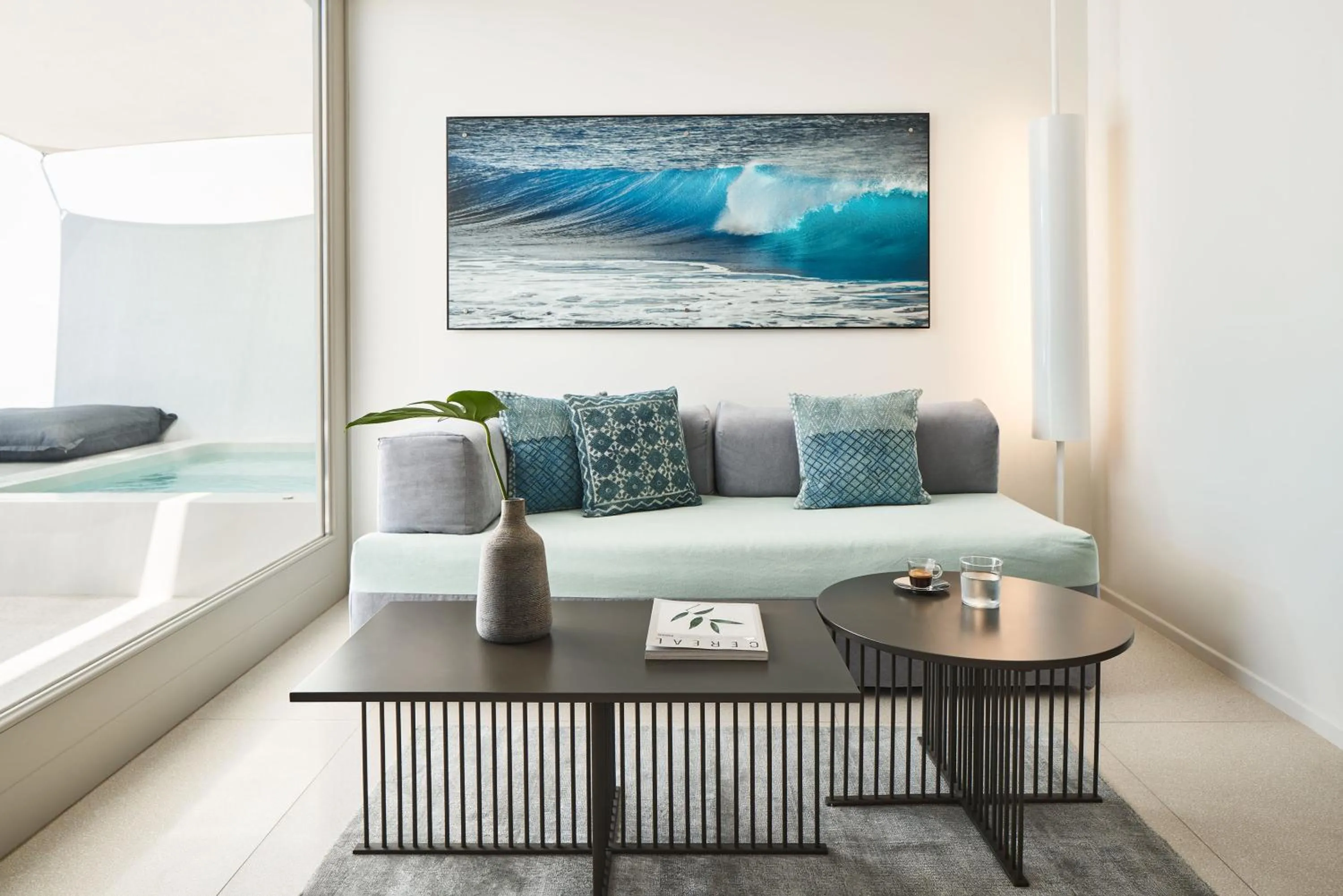 Hot Tub in Alti Santorini Suites - Caldera View