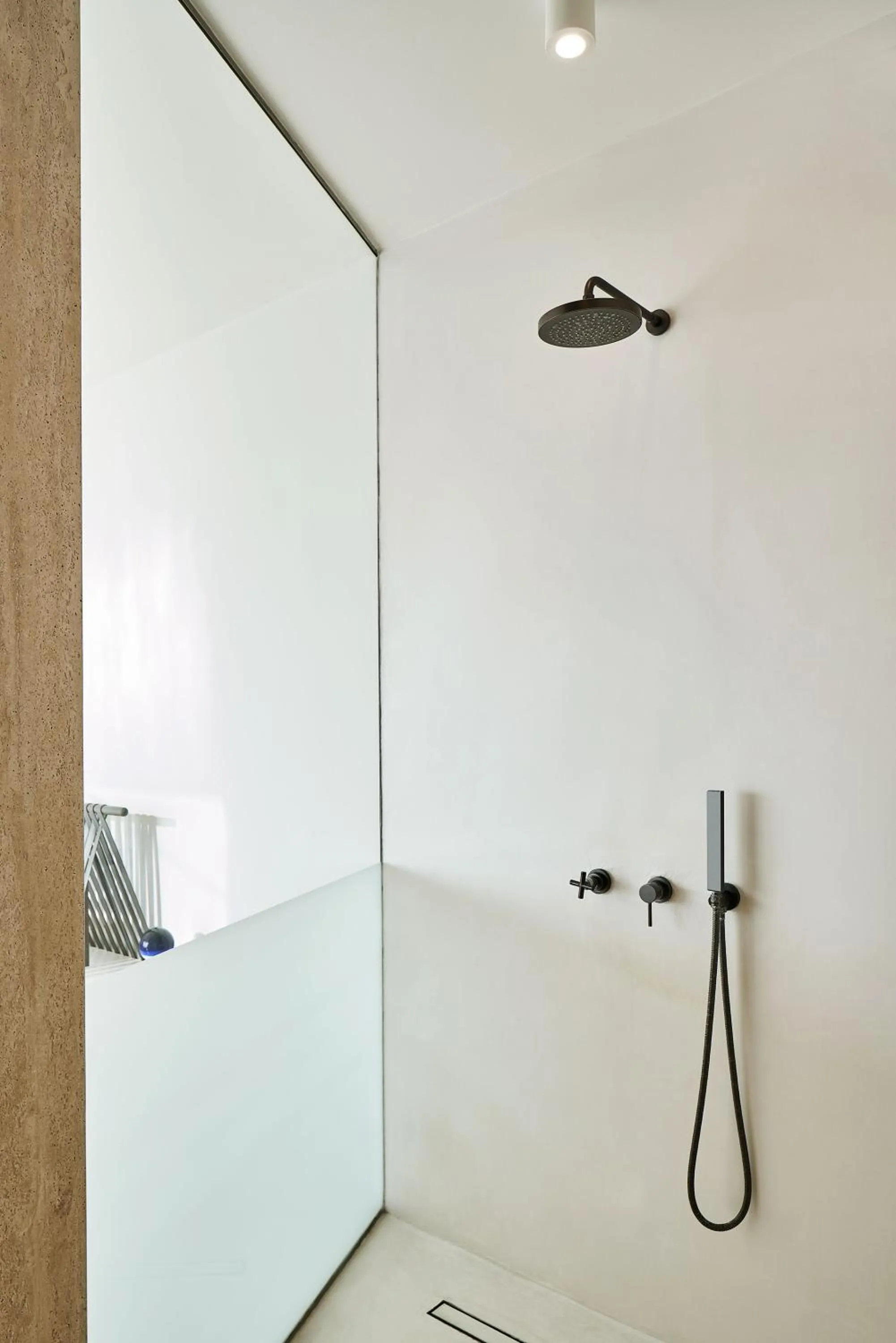 Shower in Alti Santorini Suites - Caldera View